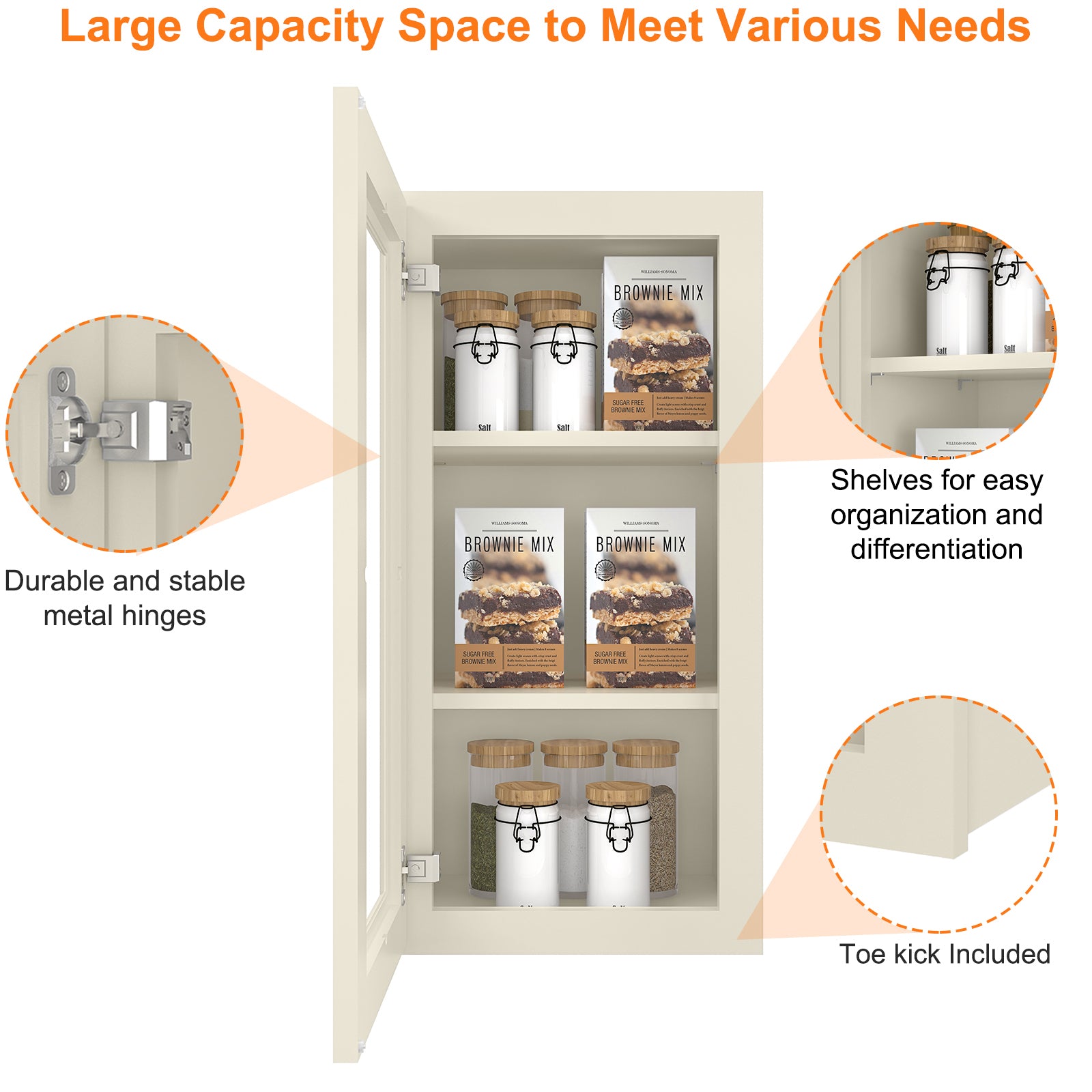 12"D*15"W*30"H Birch Solid Wood Medicine Cabinet Wall Mounted W1530GD