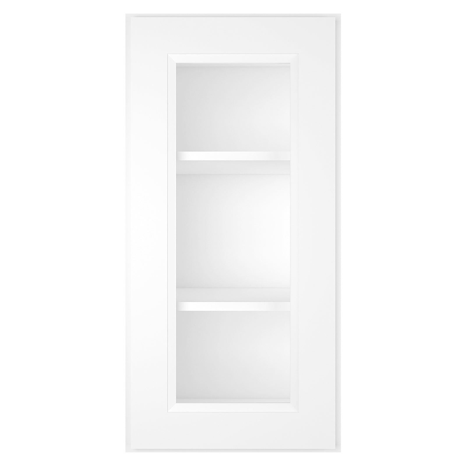 12"D*15"W*30"H Birch Solid Wood Medicine Cabinet Wall Mounted W1530GD