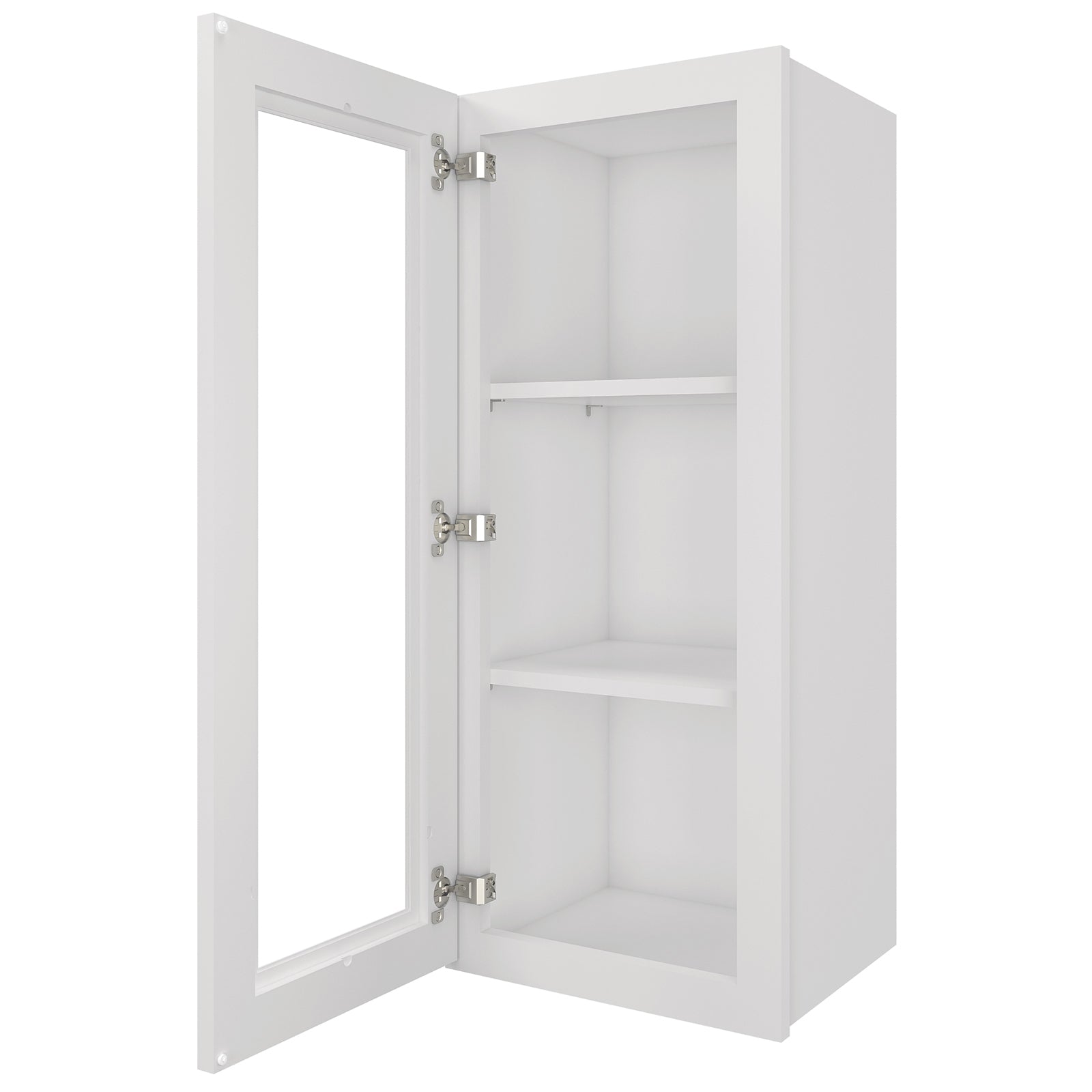 12"D*15"W*36"H Birch Solid Wood Medicine Cabinet Wall Mounted W1536GD