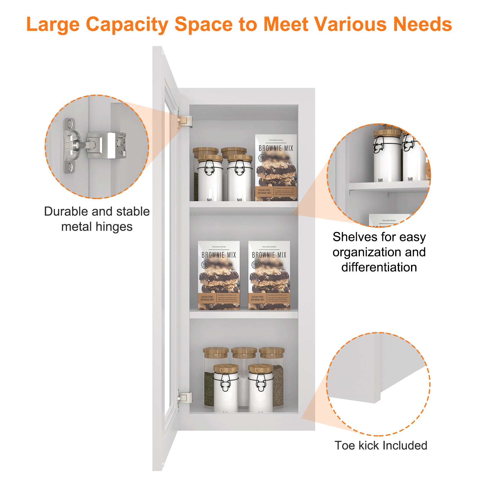 12"D*15"W*36"H Birch Solid Wood Medicine Cabinet Wall Mounted W1536GD