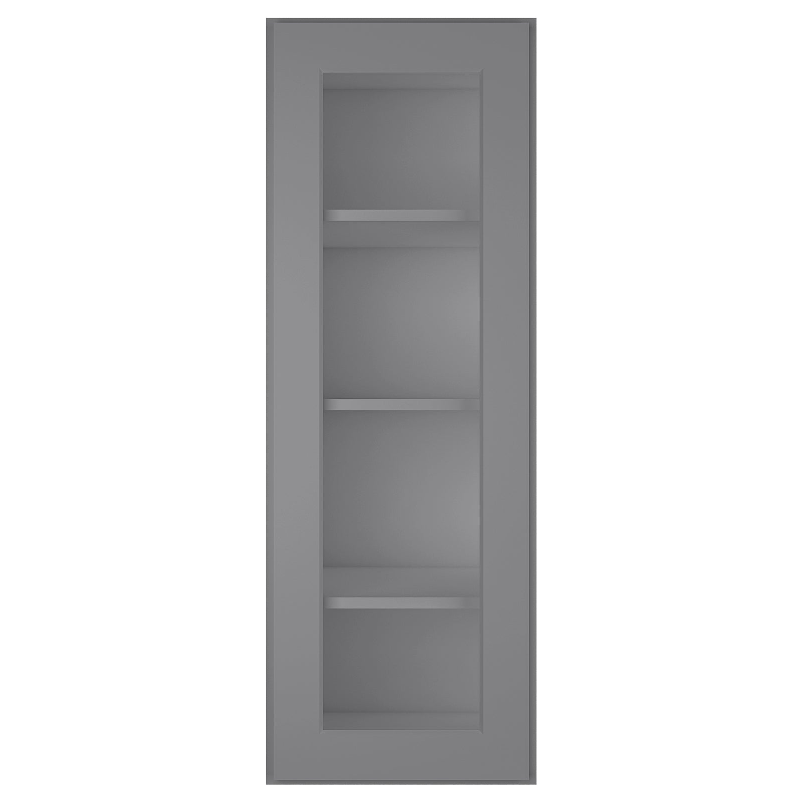 12"D*15"W*42"H Birch Solid Wood Medicine Cabinet Wall Mounted W1542GD