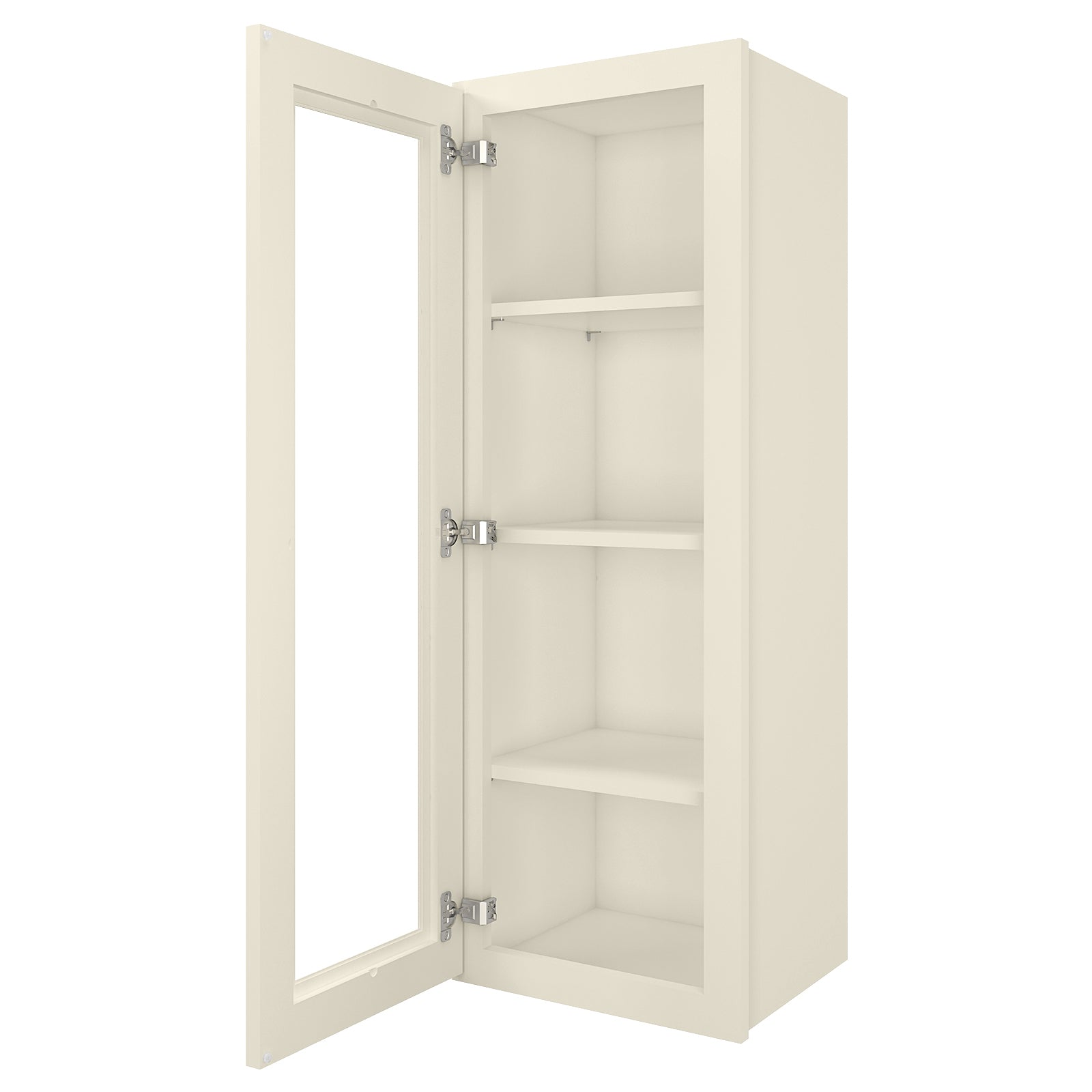 12"D*15"W*42"H Birch Solid Wood Medicine Cabinet Wall Mounted W1542GD