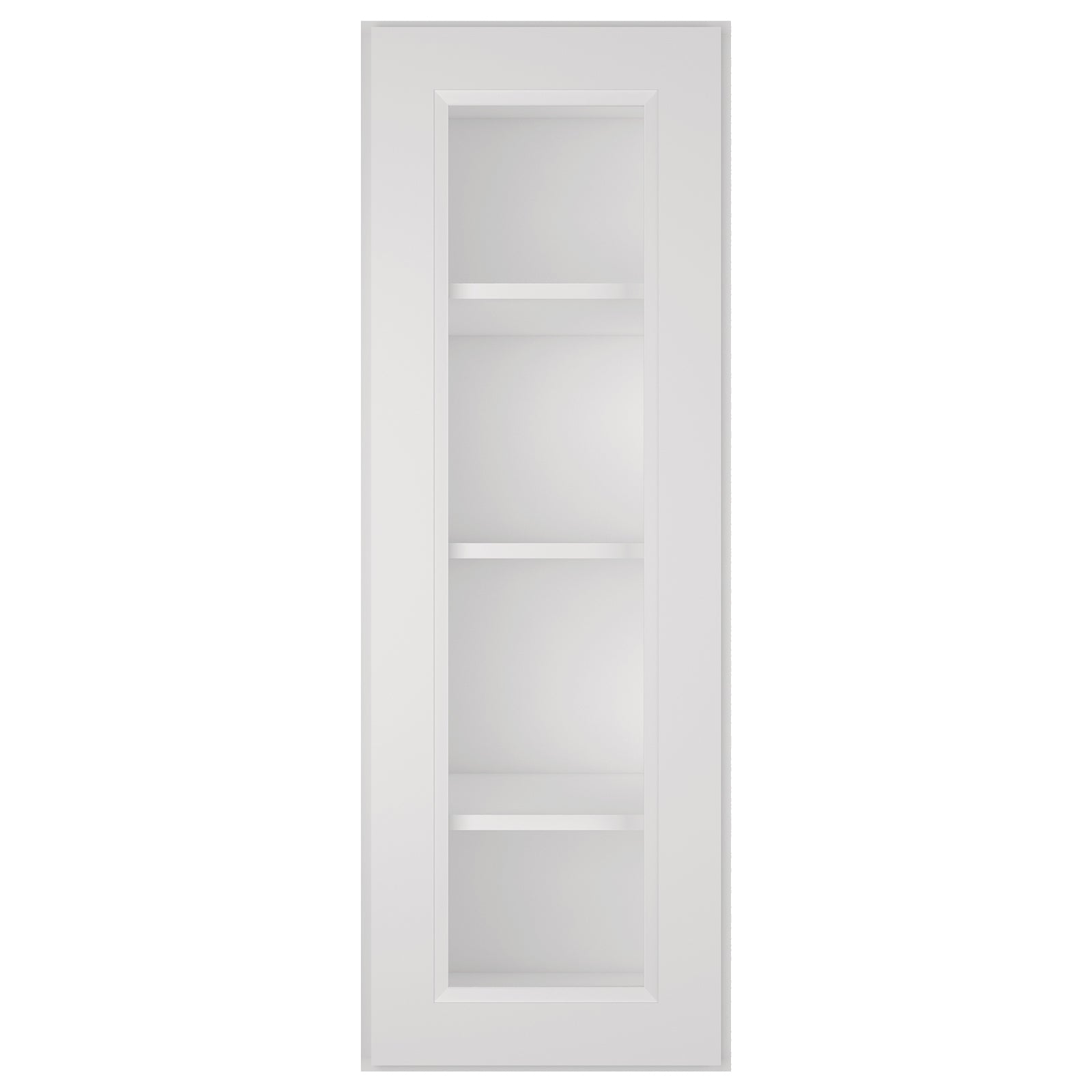 12"D*15"W*42"H Birch Solid Wood Medicine Cabinet Wall Mounted W1542GD