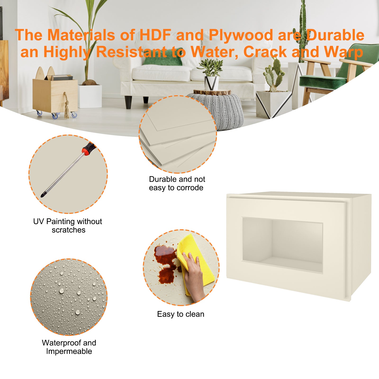 12"D*18"W*12"H Birch Solid Wood Medicine Cabinet Wall Mounted W1812GD