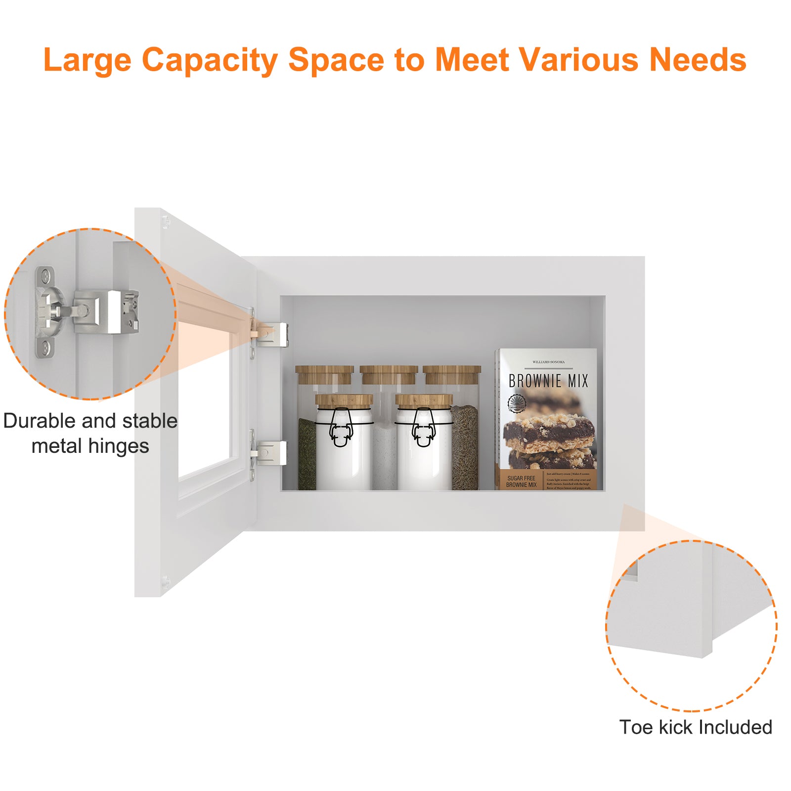 12"D*18"W*12"H Birch Solid Wood Medicine Cabinet Wall Mounted W1812GD