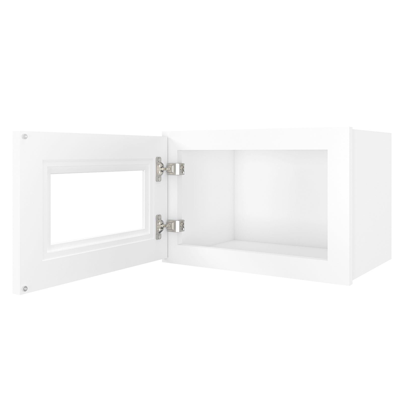 12"D*18"W*12"H Birch Solid Wood Medicine Cabinet Wall Mounted W1812GD