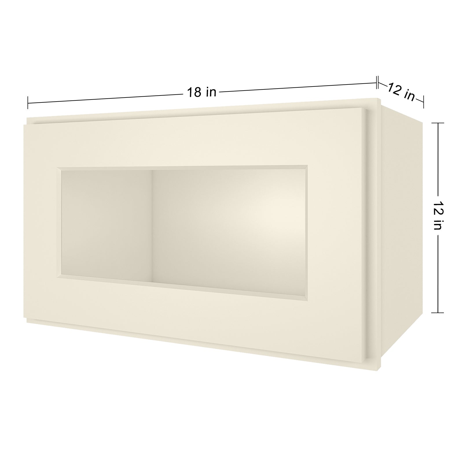 12"D*21"W*12"H Birch Solid Wood Medicine Cabinet Wall Mounted W2112GD