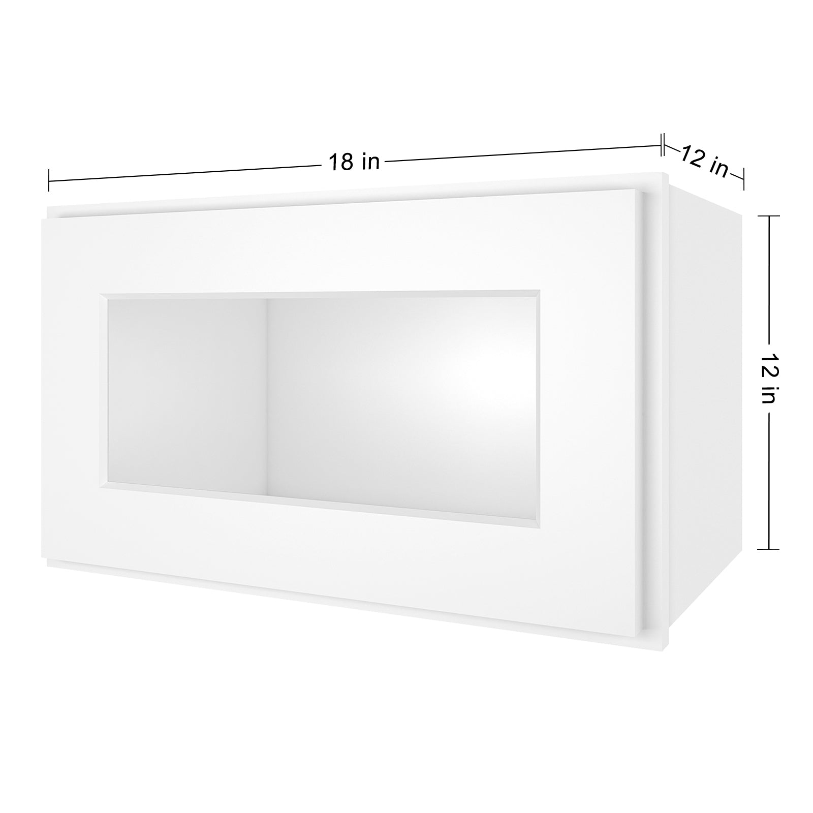 12"D*21"W*12"H Birch Solid Wood Medicine Cabinet Wall Mounted W2112GD