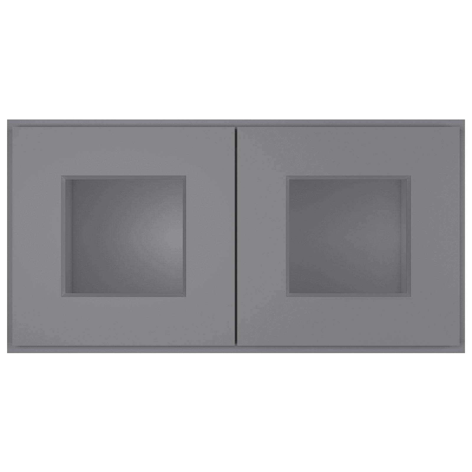 12"D*24"W*12"H Birch Solid Wood Medicine Cabinet Wall Mounted W2412GD