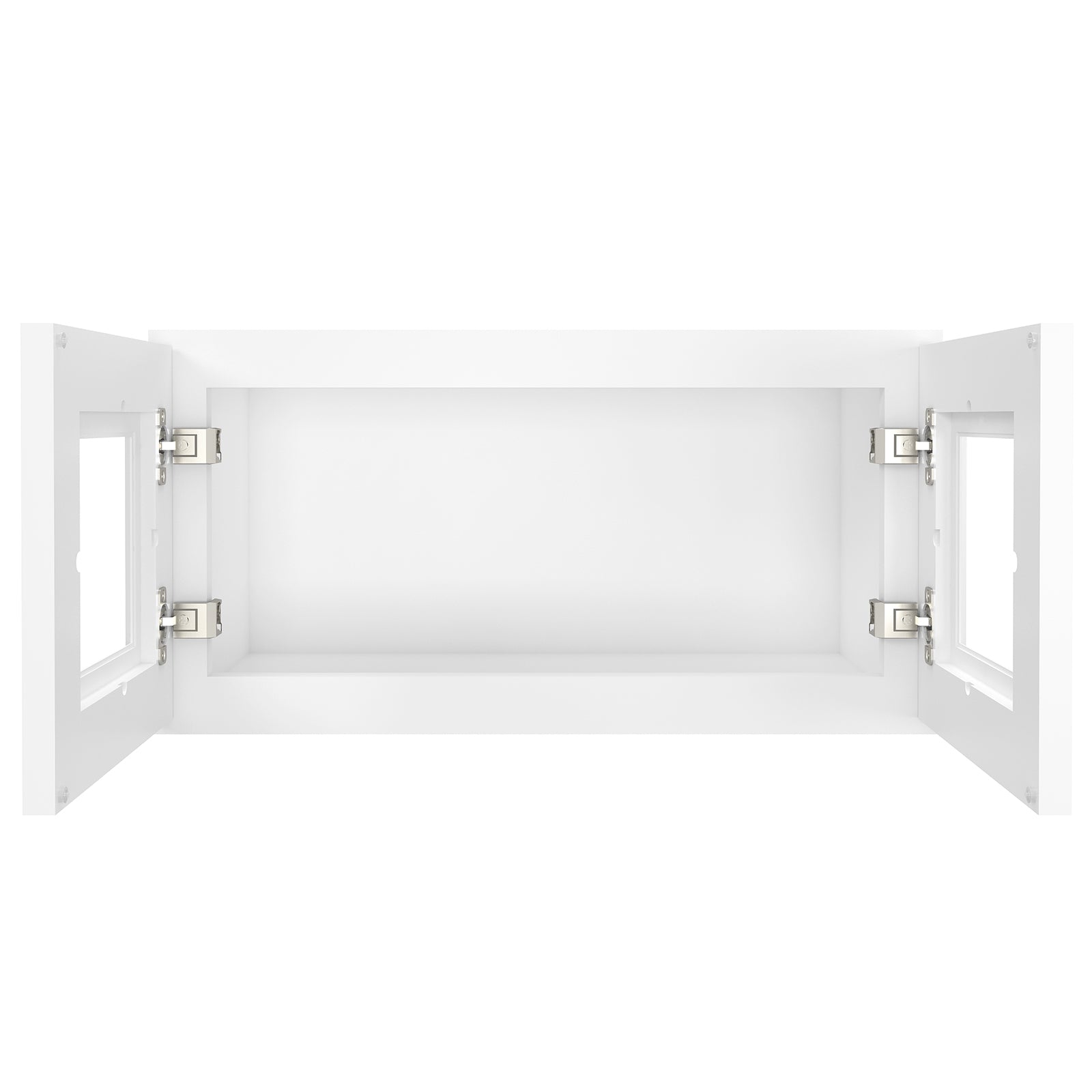 12"D*24"W*12"H Birch Solid Wood Medicine Cabinet Wall Mounted W2412GD