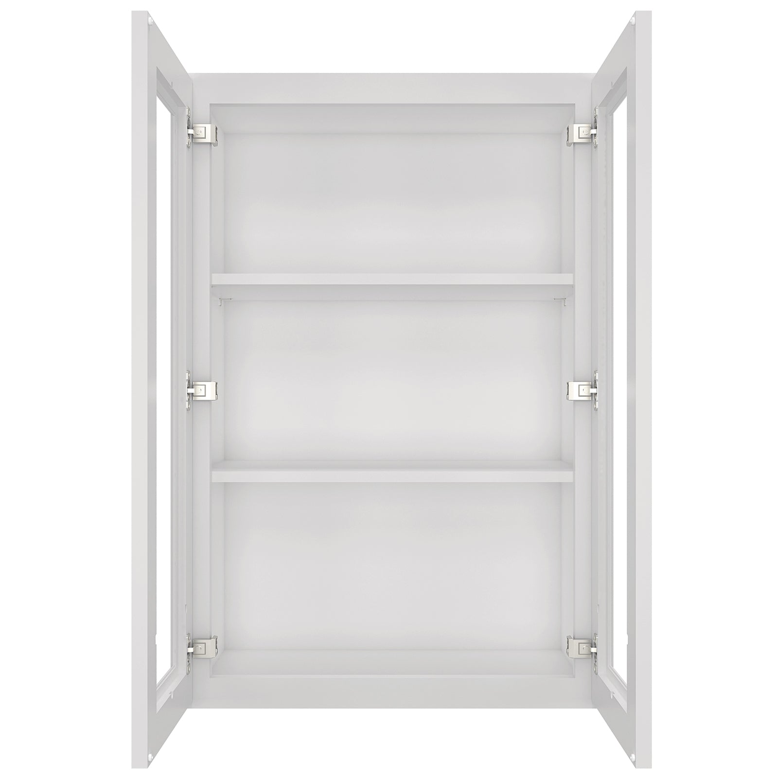 12"D*24"W*36"H Birch Solid Wood Medicine Cabinet Wall Mounted W2436GD