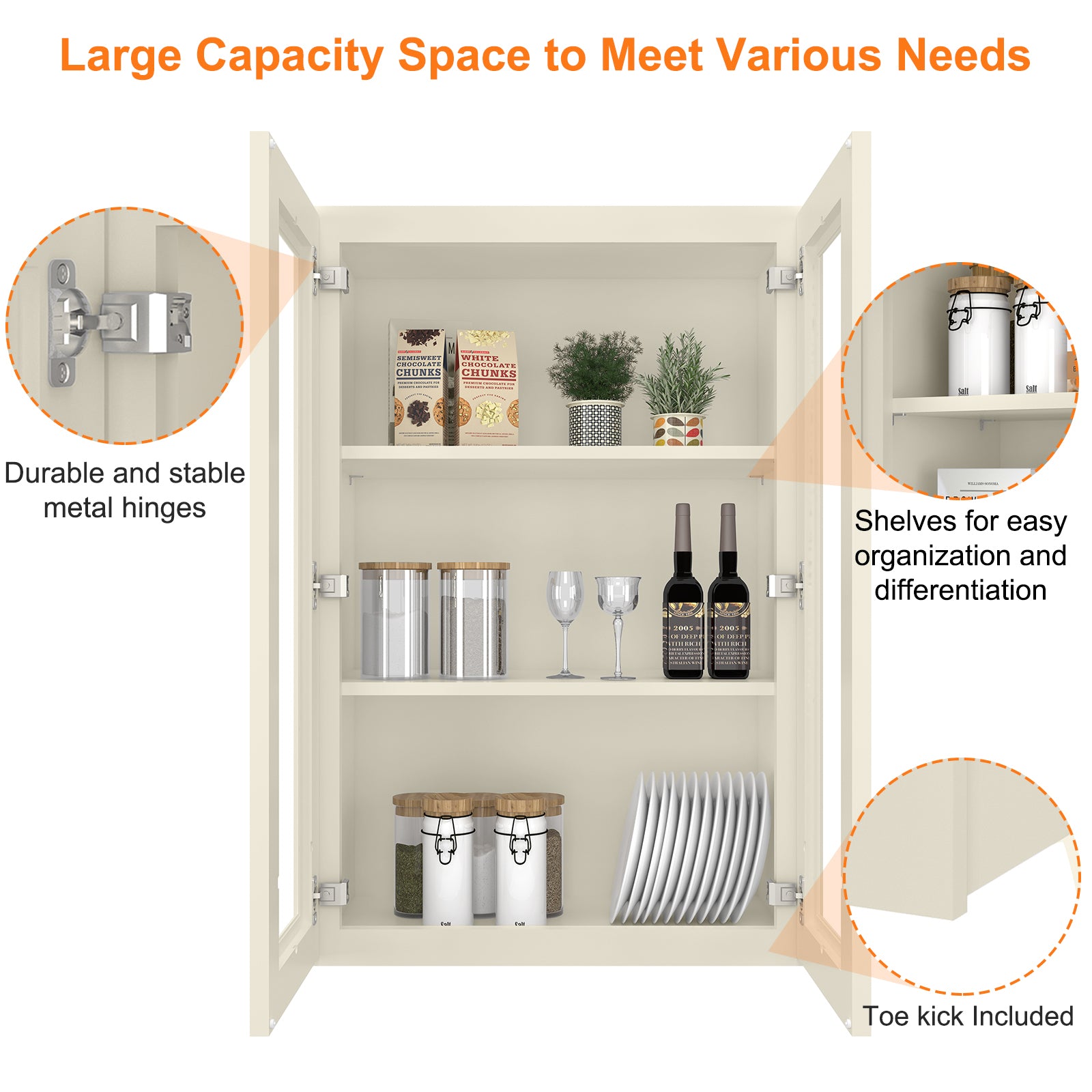 12"D*24"W*36"H Birch Solid Wood Medicine Cabinet Wall Mounted W2436GD