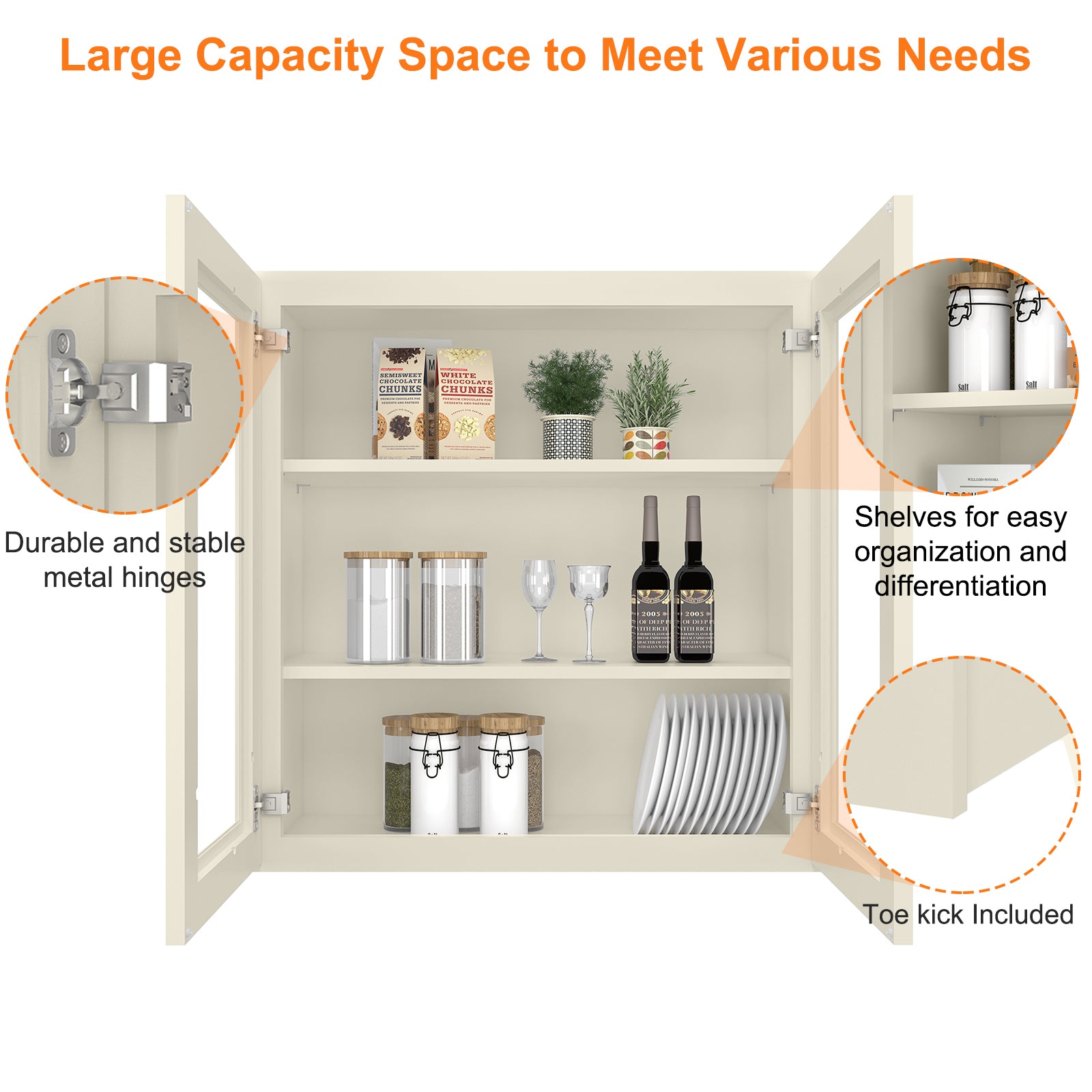 12"D*30"W*30"H Birch Solid Wood Medicine Cabinet Wall Mounted W3030GD