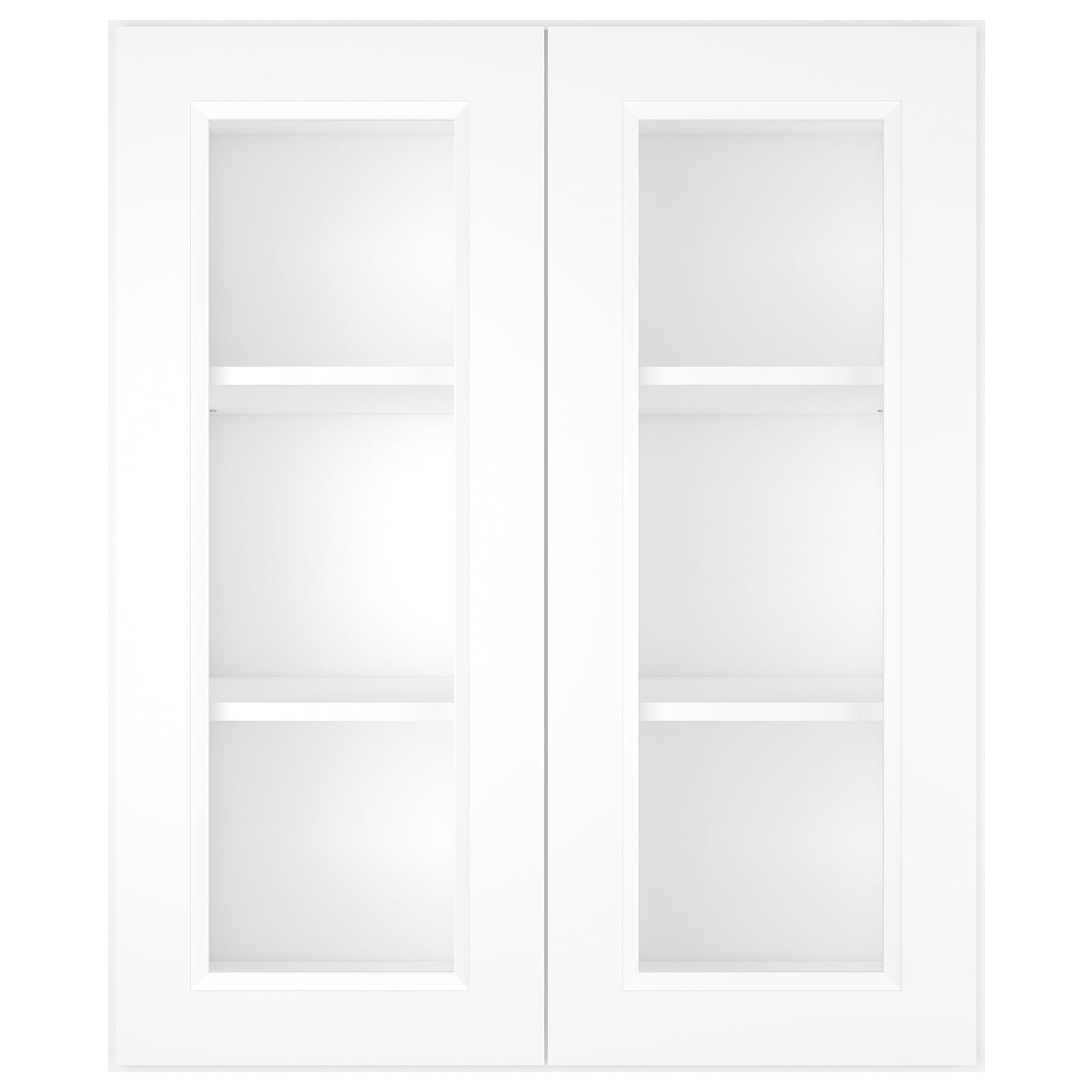 12"D*30"W*36"H Birch Solid Wood Medicine Cabinet Wall Mounted W3036GD