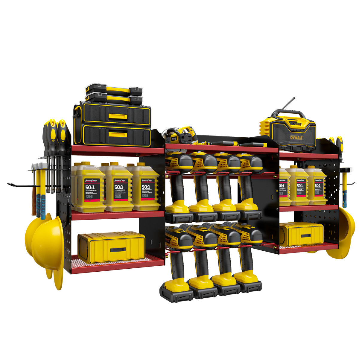 Wall-Mounted Power Tool Organize