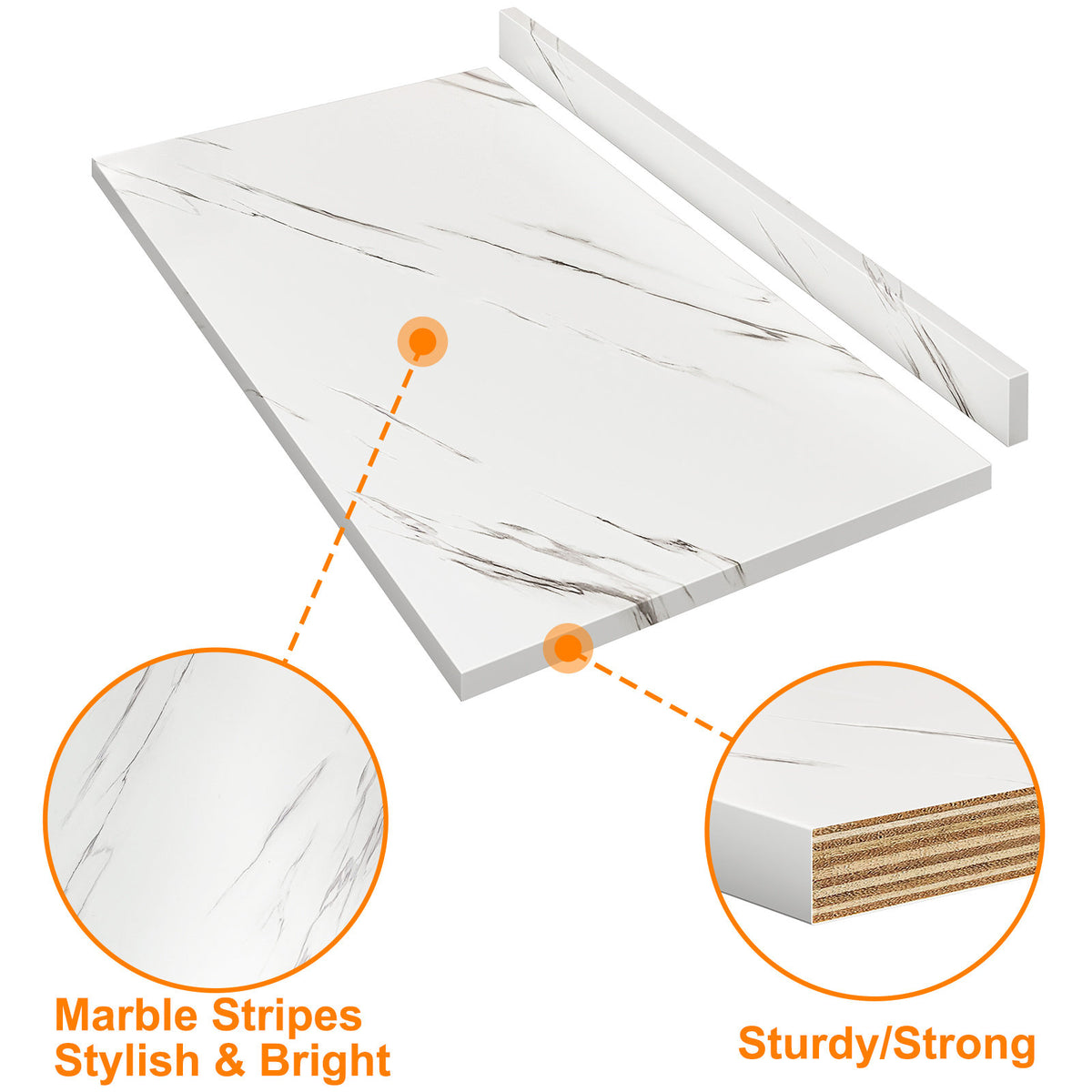 Laminate Rectangular Table Top