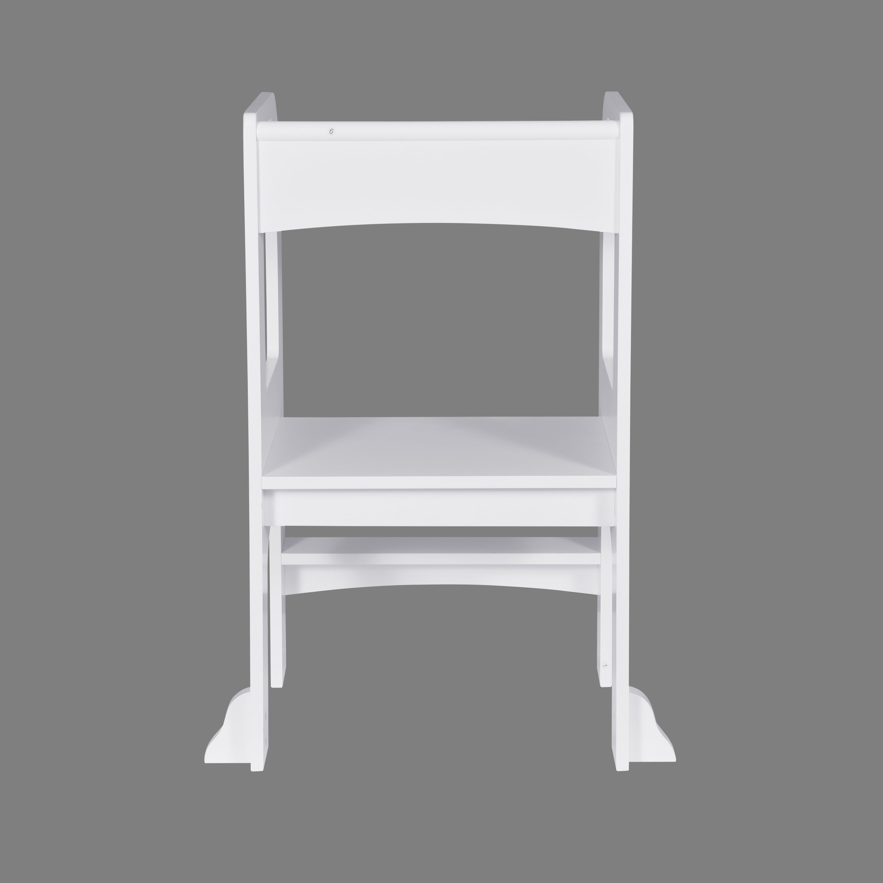 Child Standing Tower, Step Stools for Kids, Toddler Step Stool for Kitchen Counter, White