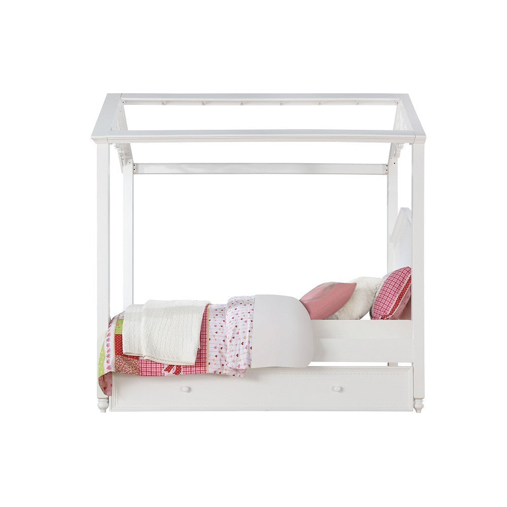 Rapunzel Twin Bed in White 37350T