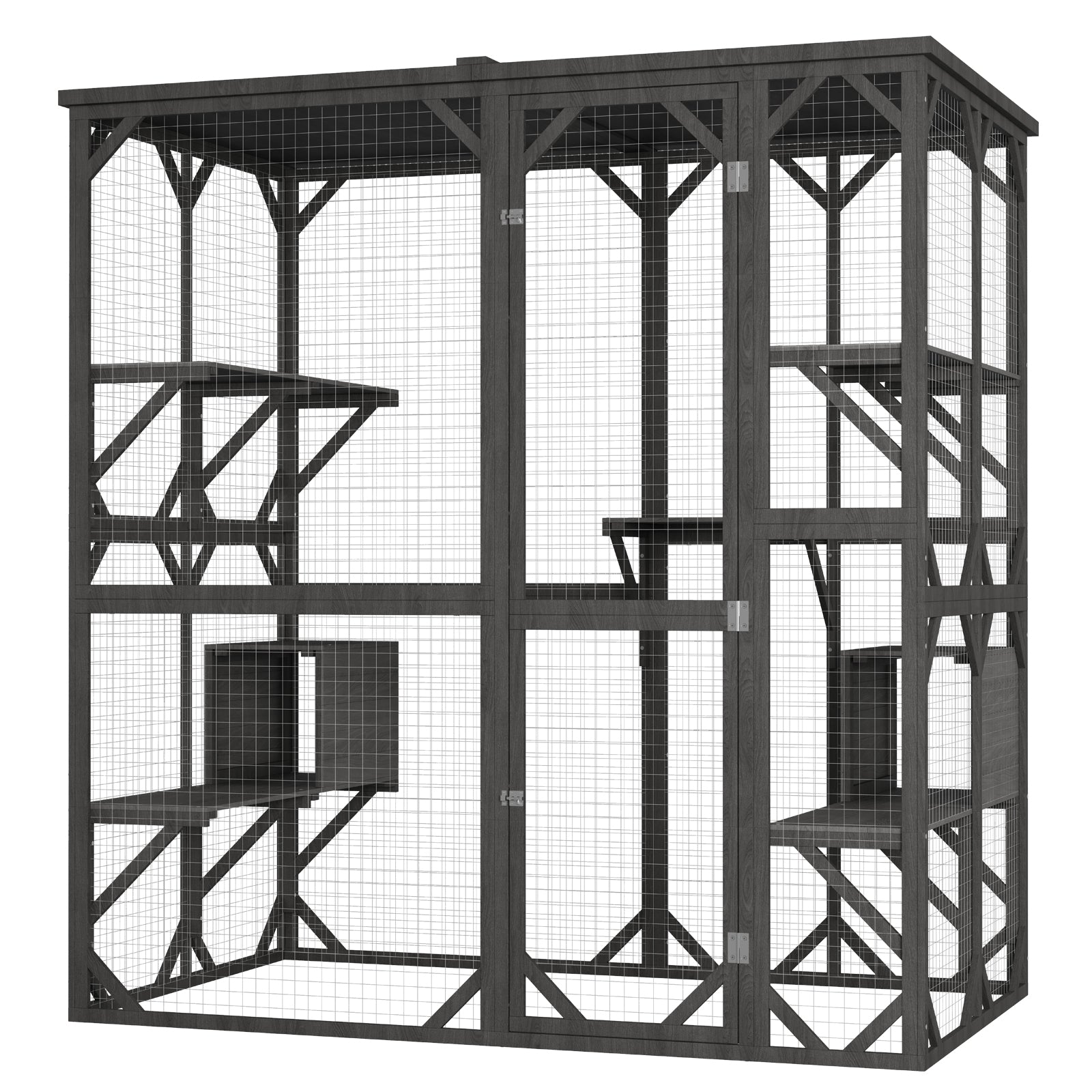 Catio Outdoor Cat Enclosure with Roof