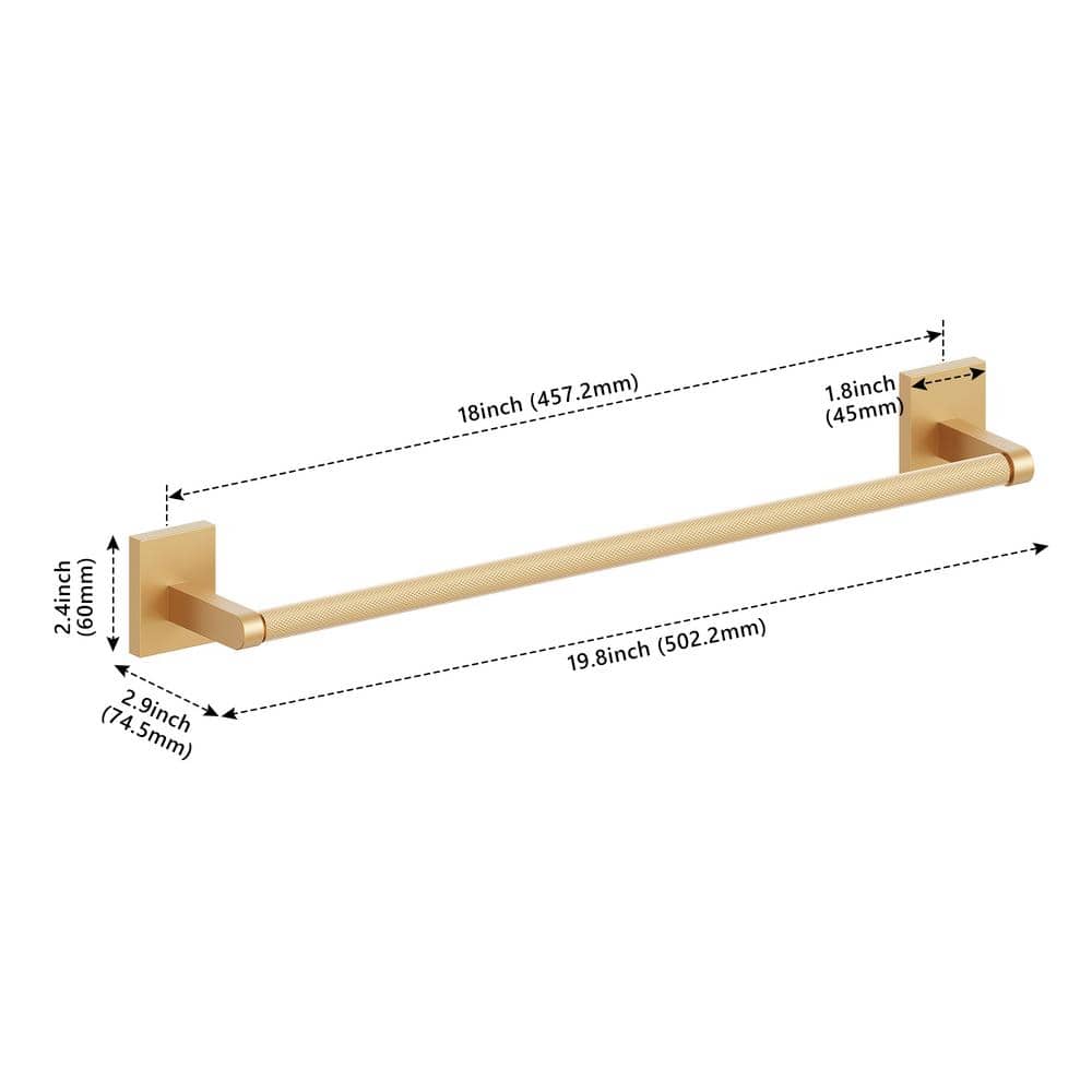 Wall Mounted Towel Bar