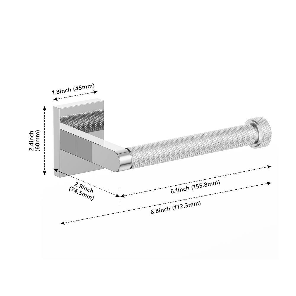 Wall Mounted Single Arm Toilet Paper Holder
