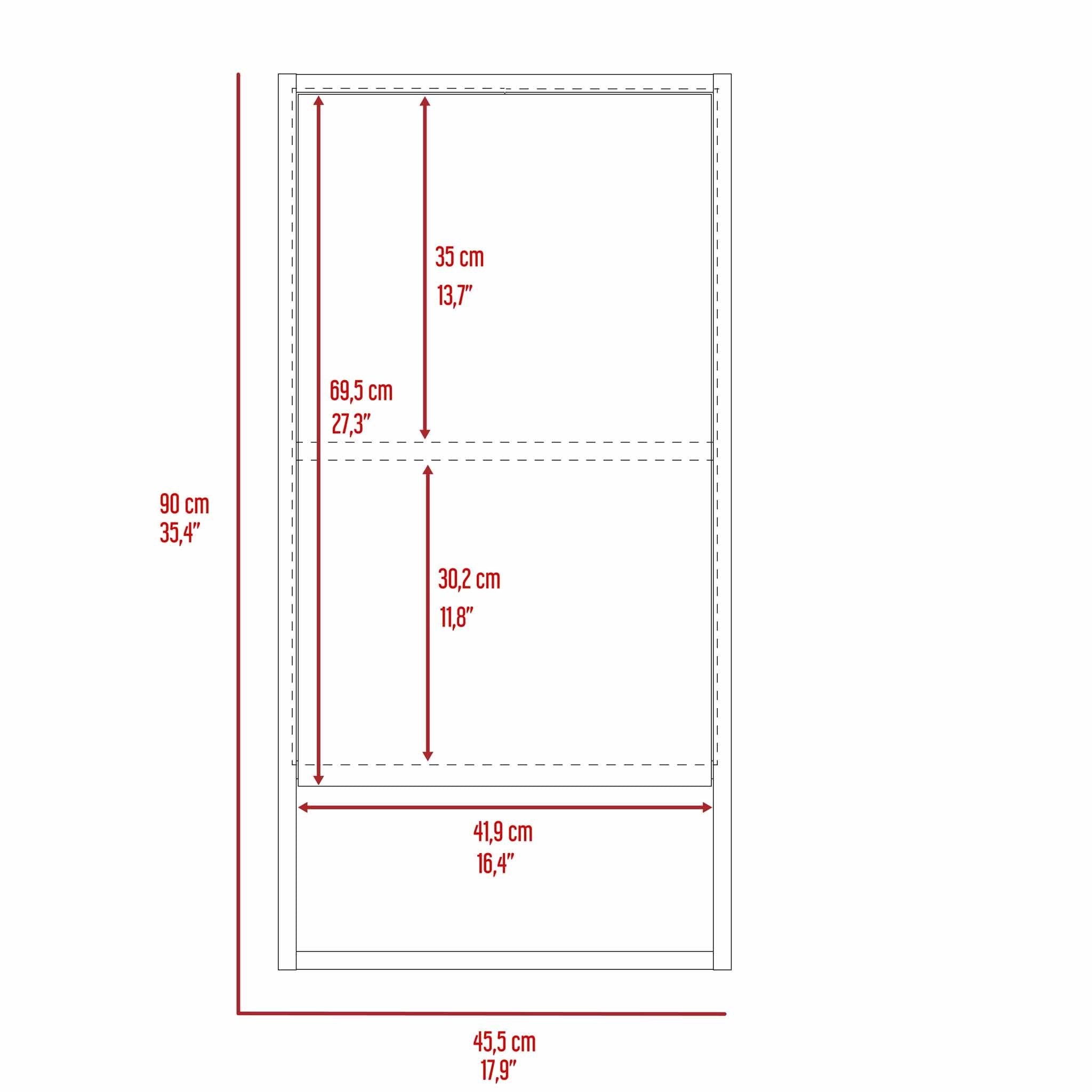 Rectangle Medicine Cabinet with Mirror