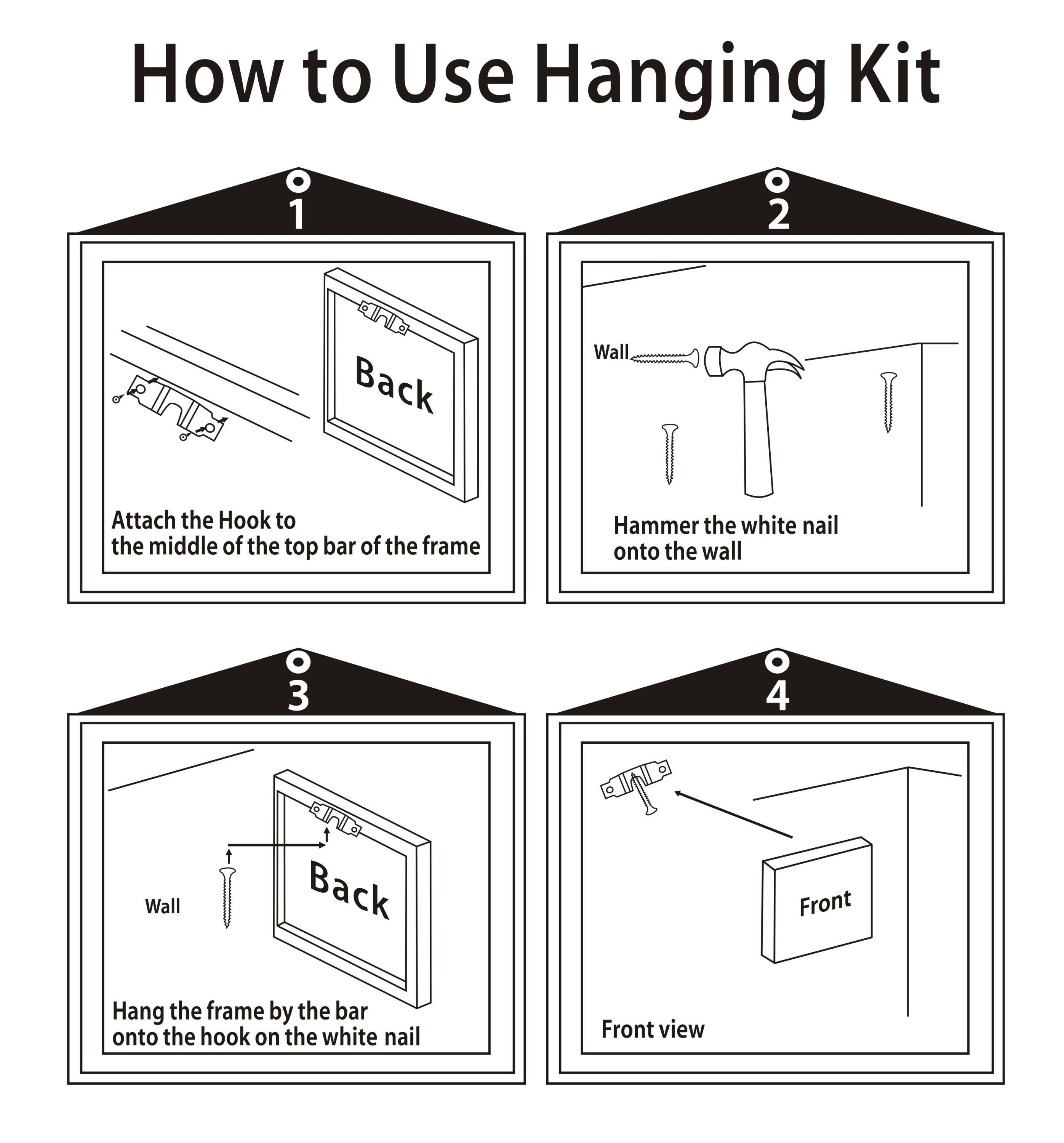 Framed Canvas Wall Art Decor Abstract Painting, Blue and White Color Decoration For Office Living Room, Bedroom Decor-Ready To Hang