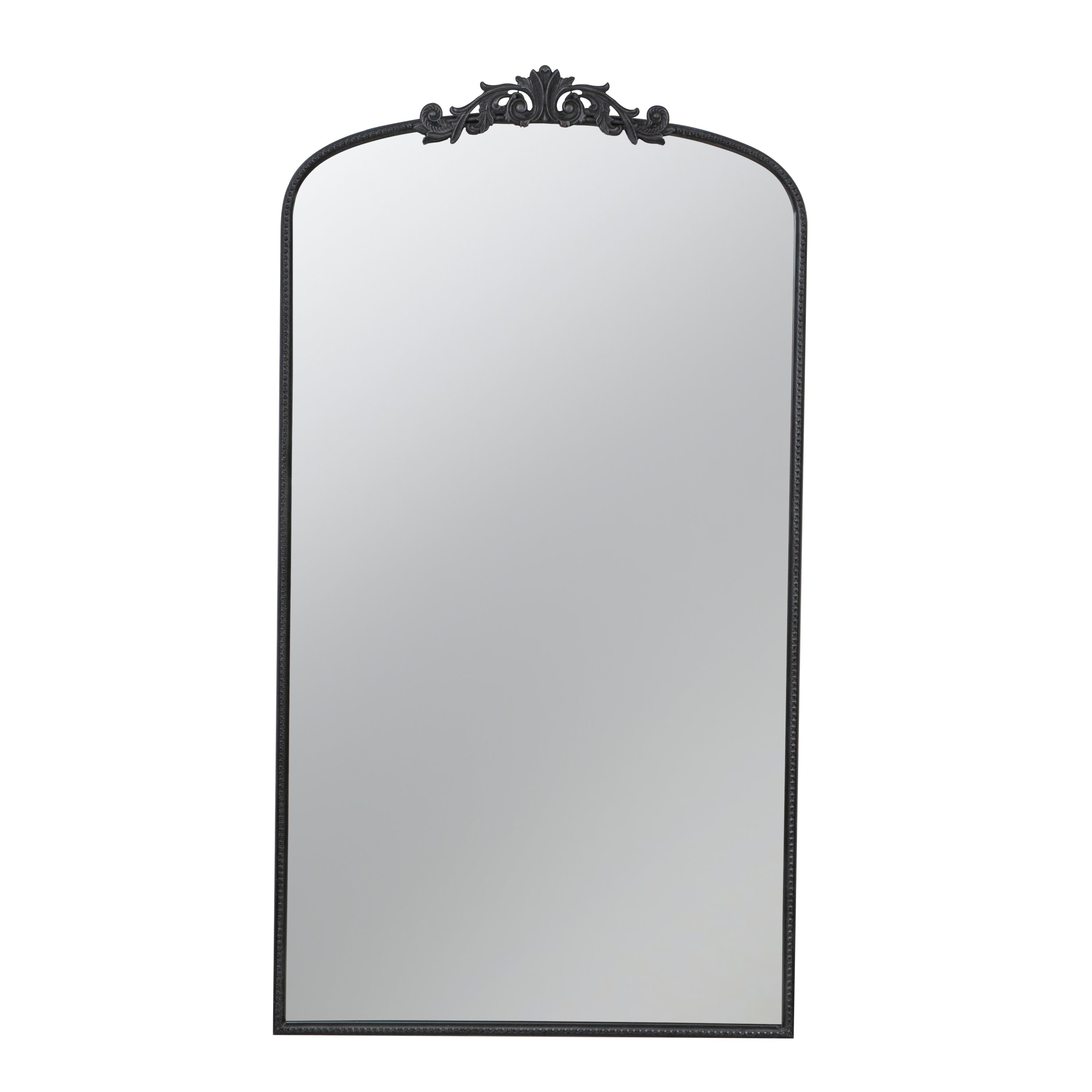 66" x 36" Full Length Mirror, Arched Mirror Hanging or Leaning Against Wall, Large  Mirror for Living Room