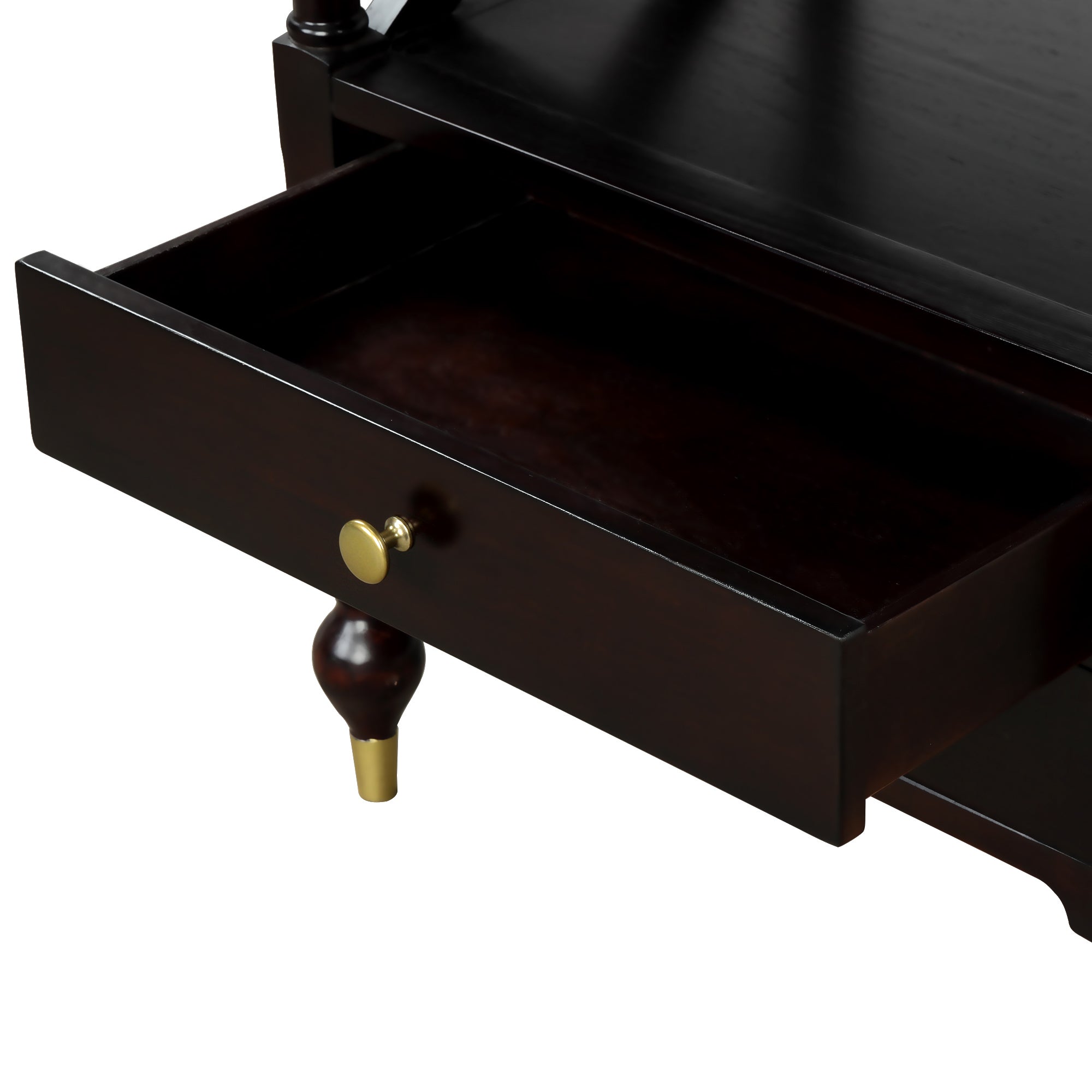 3 Pieces Bedroom Set Modern Linen Curved Upholstered Beige Platform King Bed with Two Black Cherry Nightstands