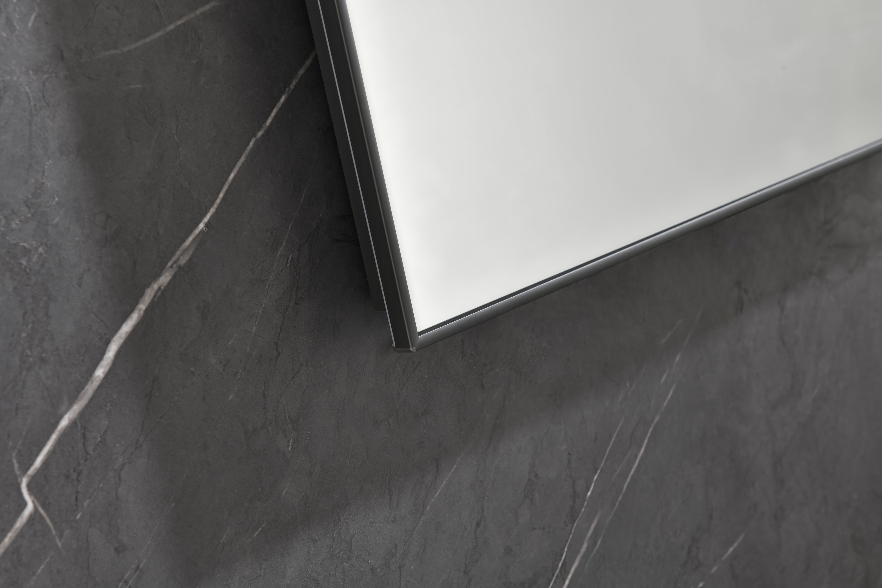 bathroom  led mirror is multi-functional and each function is controlled by a smart touch button.