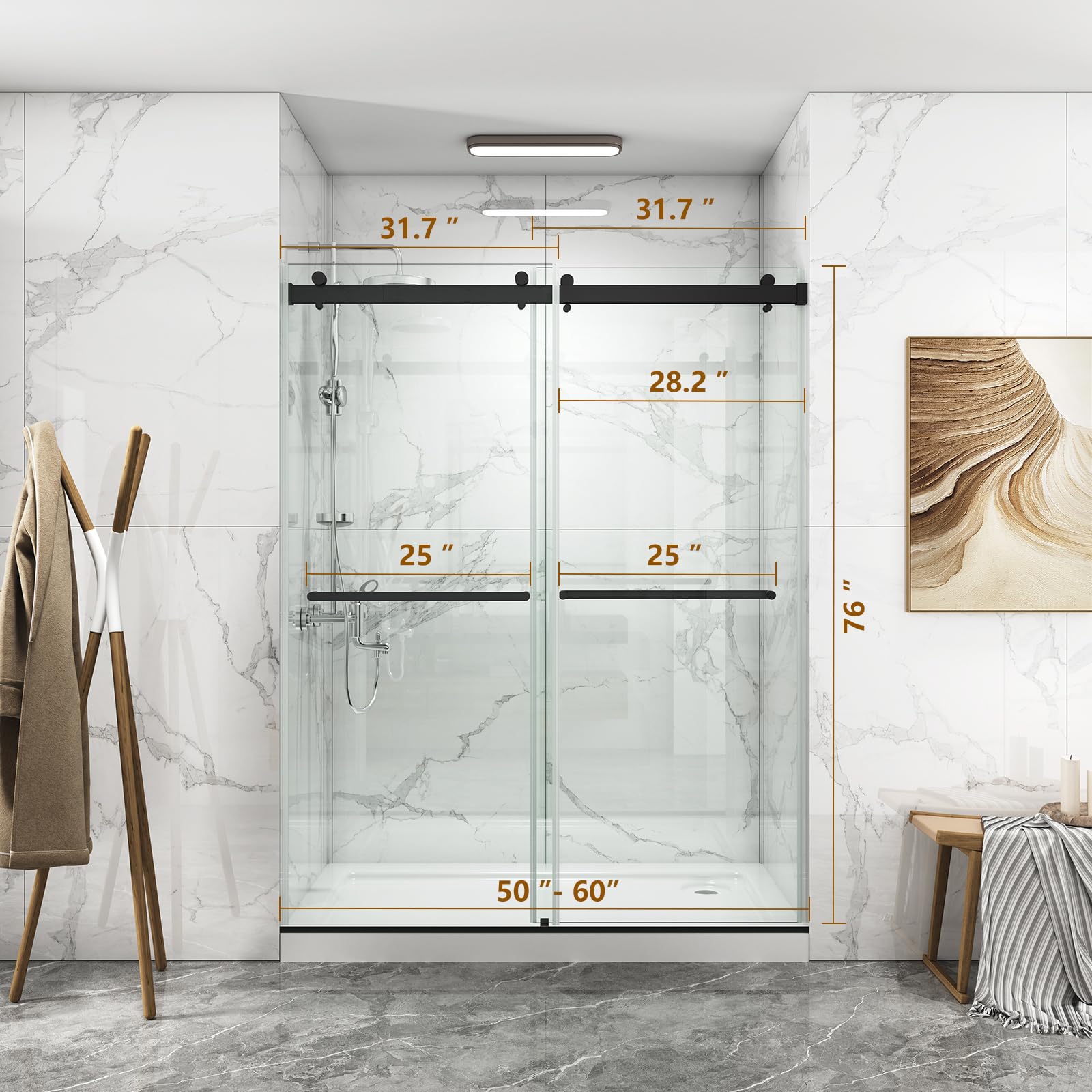 Frameless Shower Door
