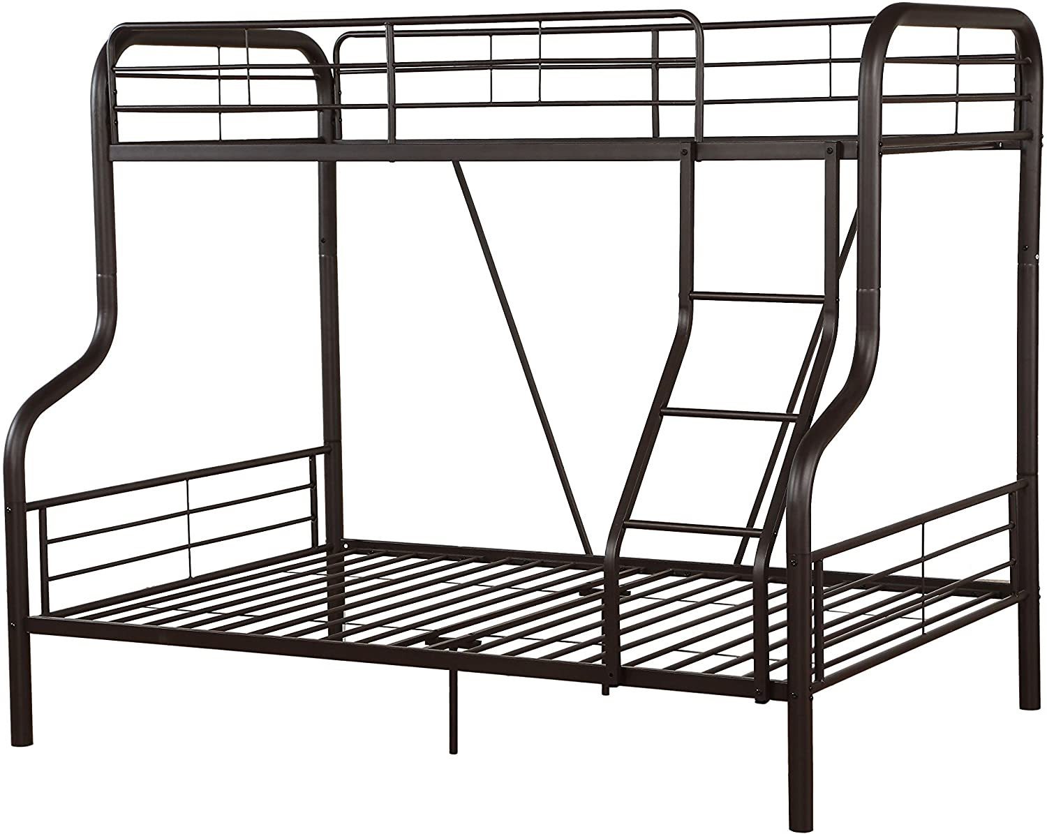 Cairo Bunk Bed (Twin/Full) in Sandy Black 37610