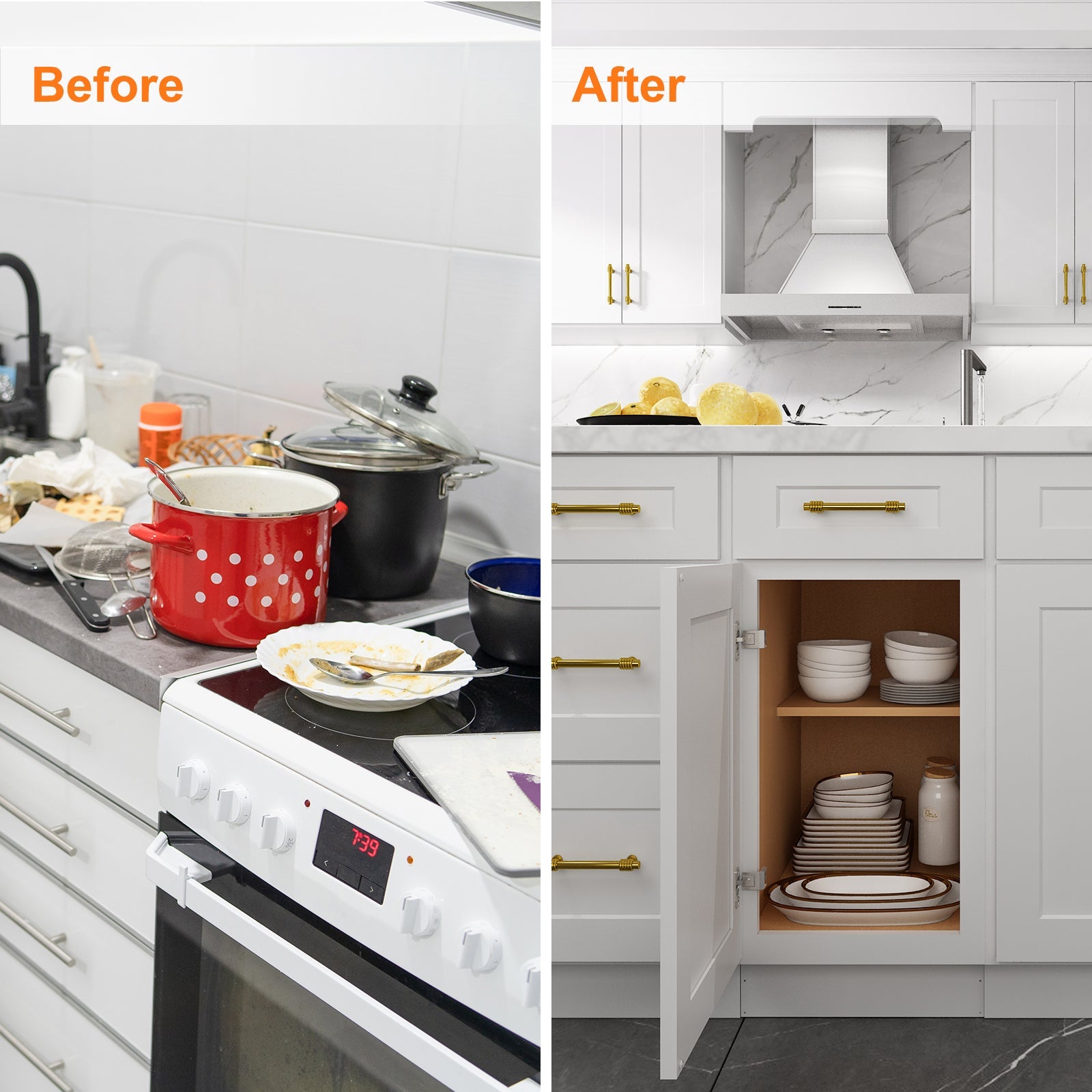 24"D Birch Solid Wood X 15"W X 34-1/2"H Base Kitchen Cabinet B15