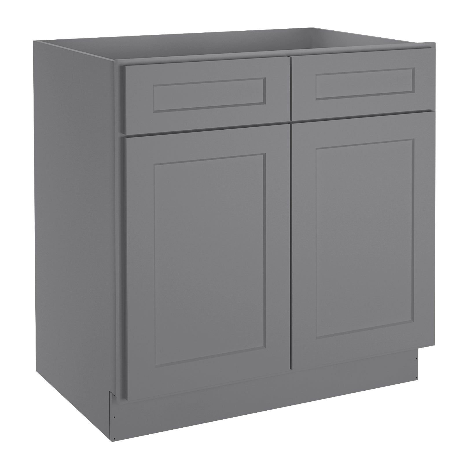 24"D Birch Solid Wood X 30"W X 34-1/2"H Base Kitchen Cabinet B33