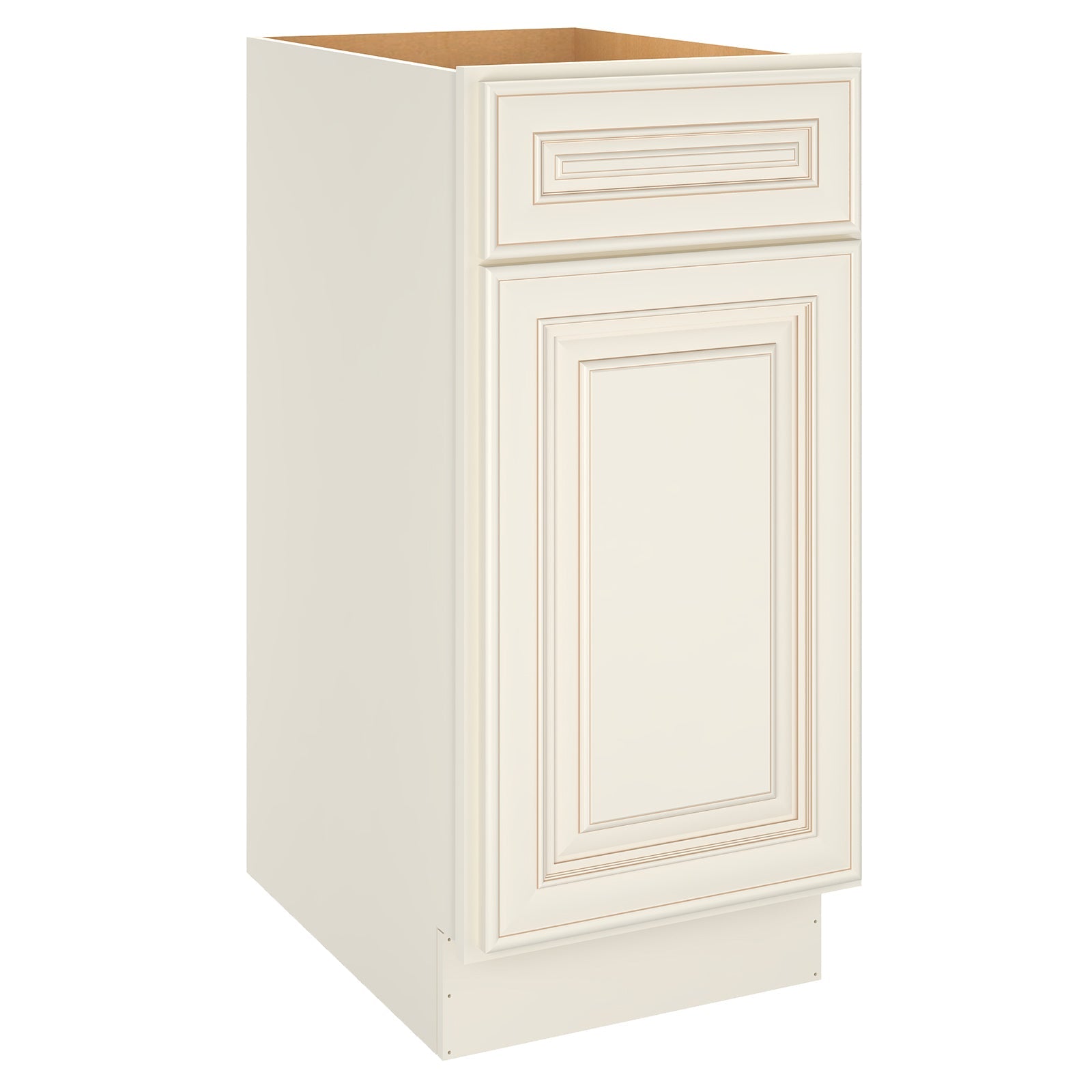 24"D Birch Solid Wood X 15"W X 34-1/2"H Base Kitchen Cabinet B15