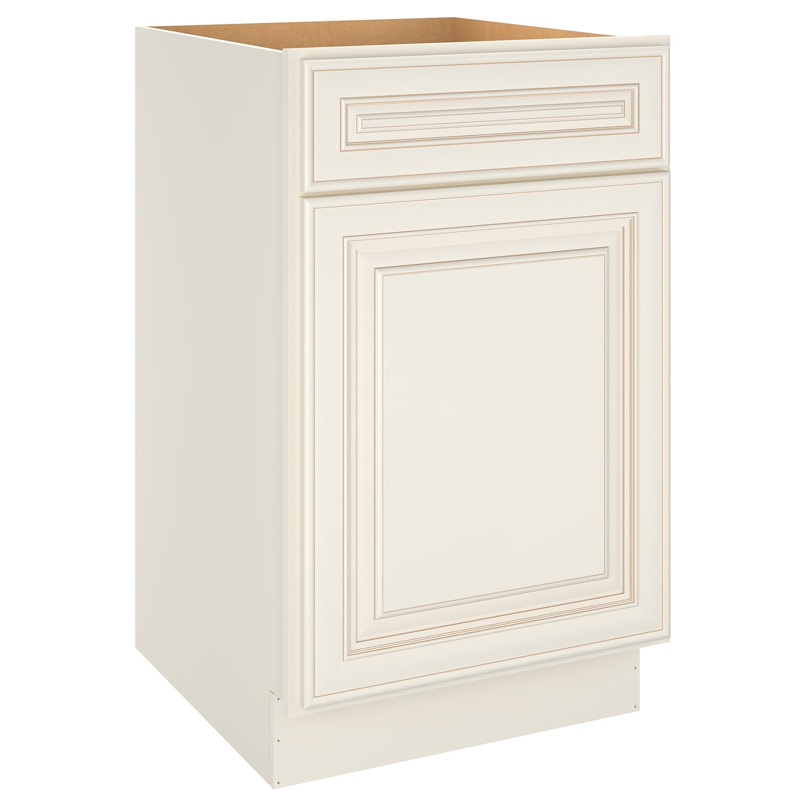 24"D Birch Solid Wood X 18"W X 34-1/2"H Base Kitchen Cabinet B21