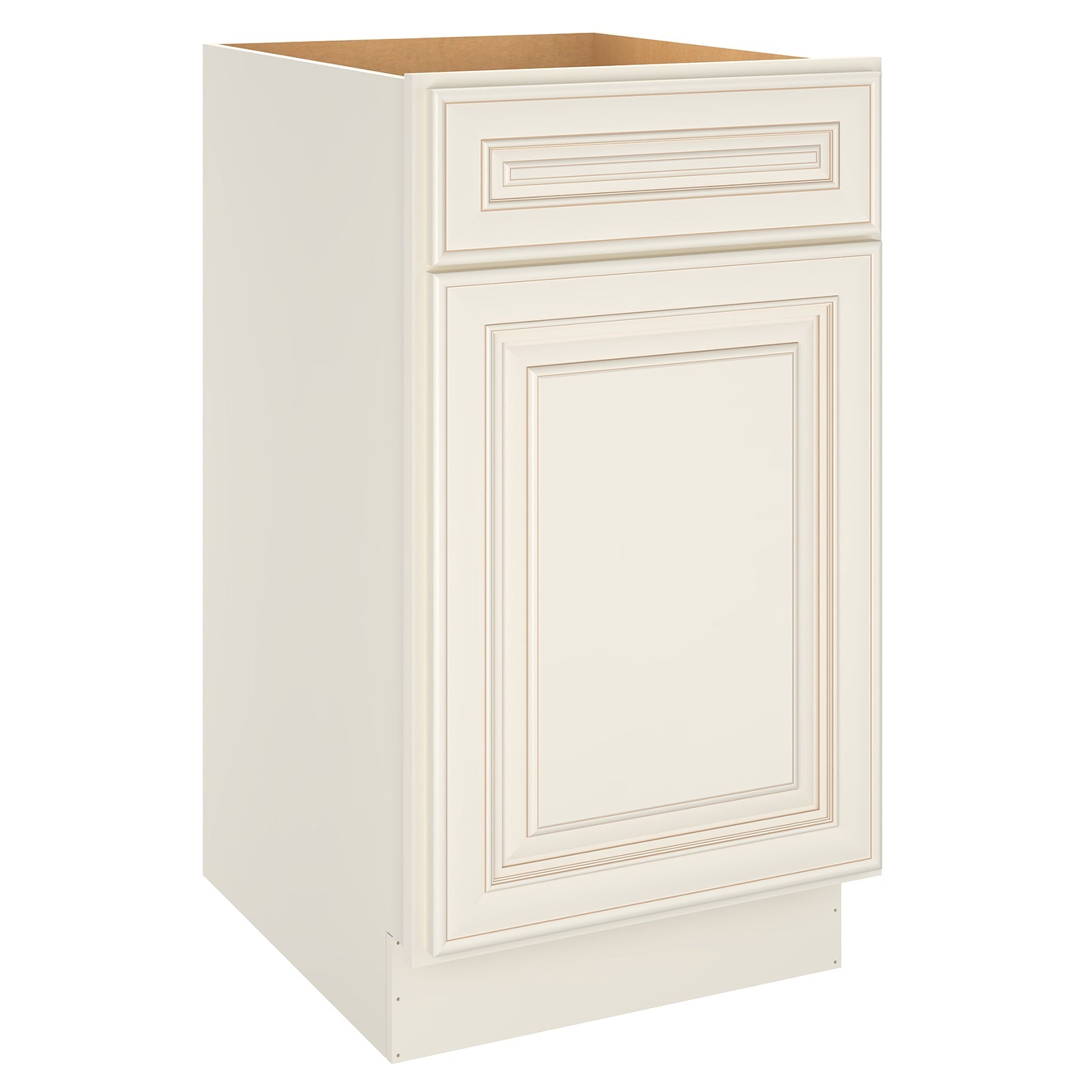 24"D Birch Solid Wood X 18"W X 34-1/2"H Base Kitchen Cabinet B18