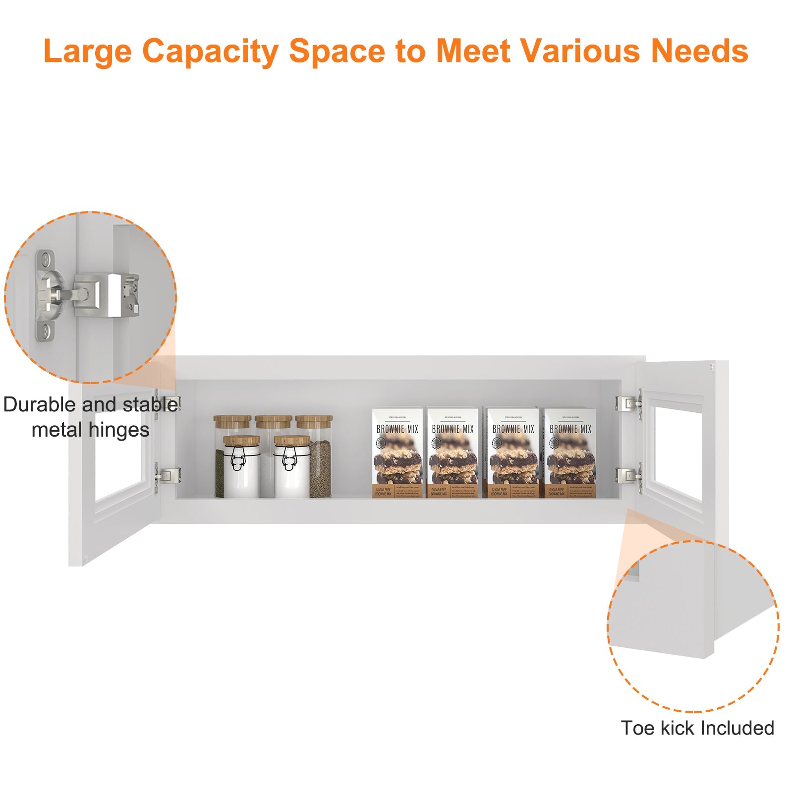 12"D*36"W*12"H Birch Solid Wood Medicine Cabinet Wall Mounted W3612GD