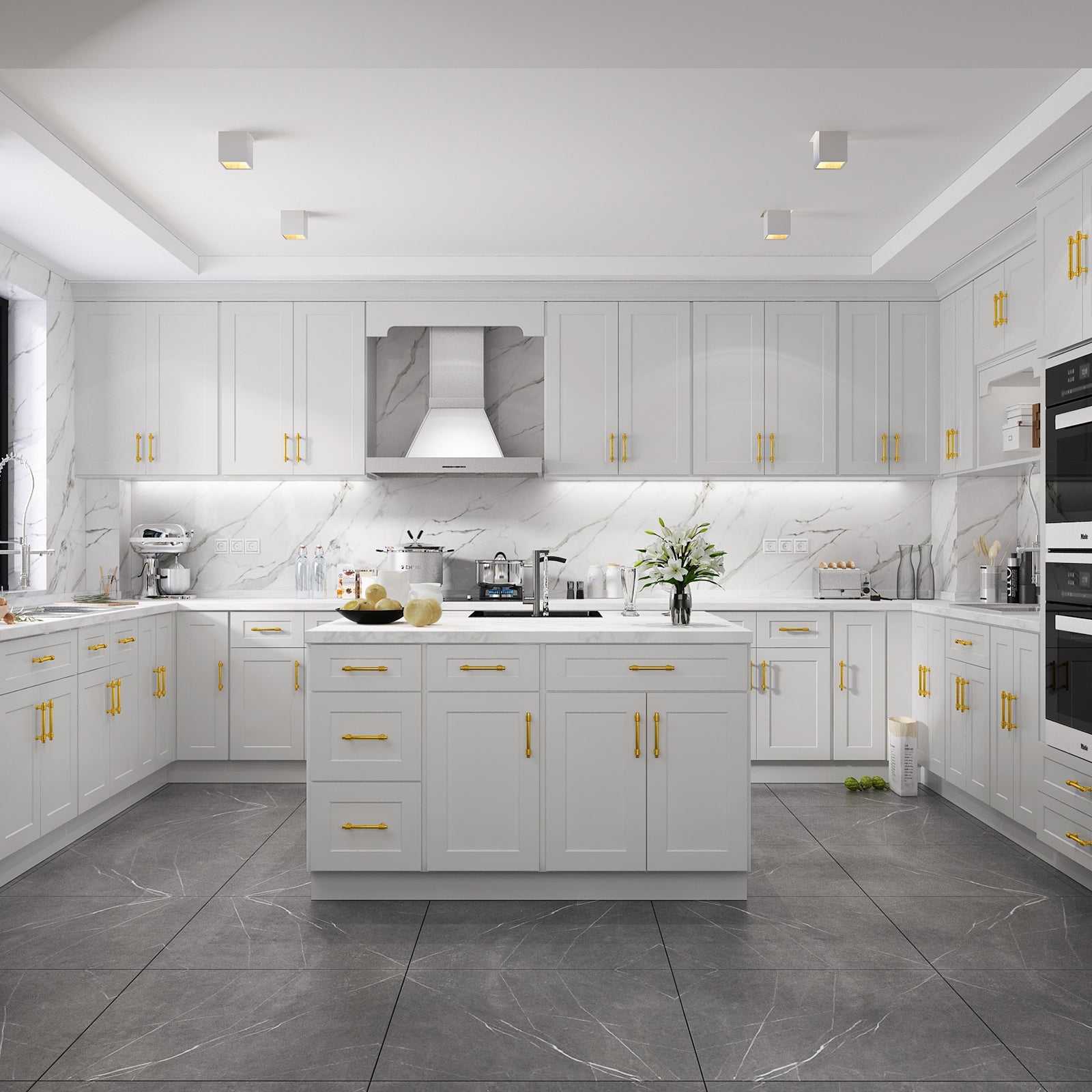 24"D Birch Solid Wood X 15"W X 34-1/2"H Base Kitchen Cabinet B15