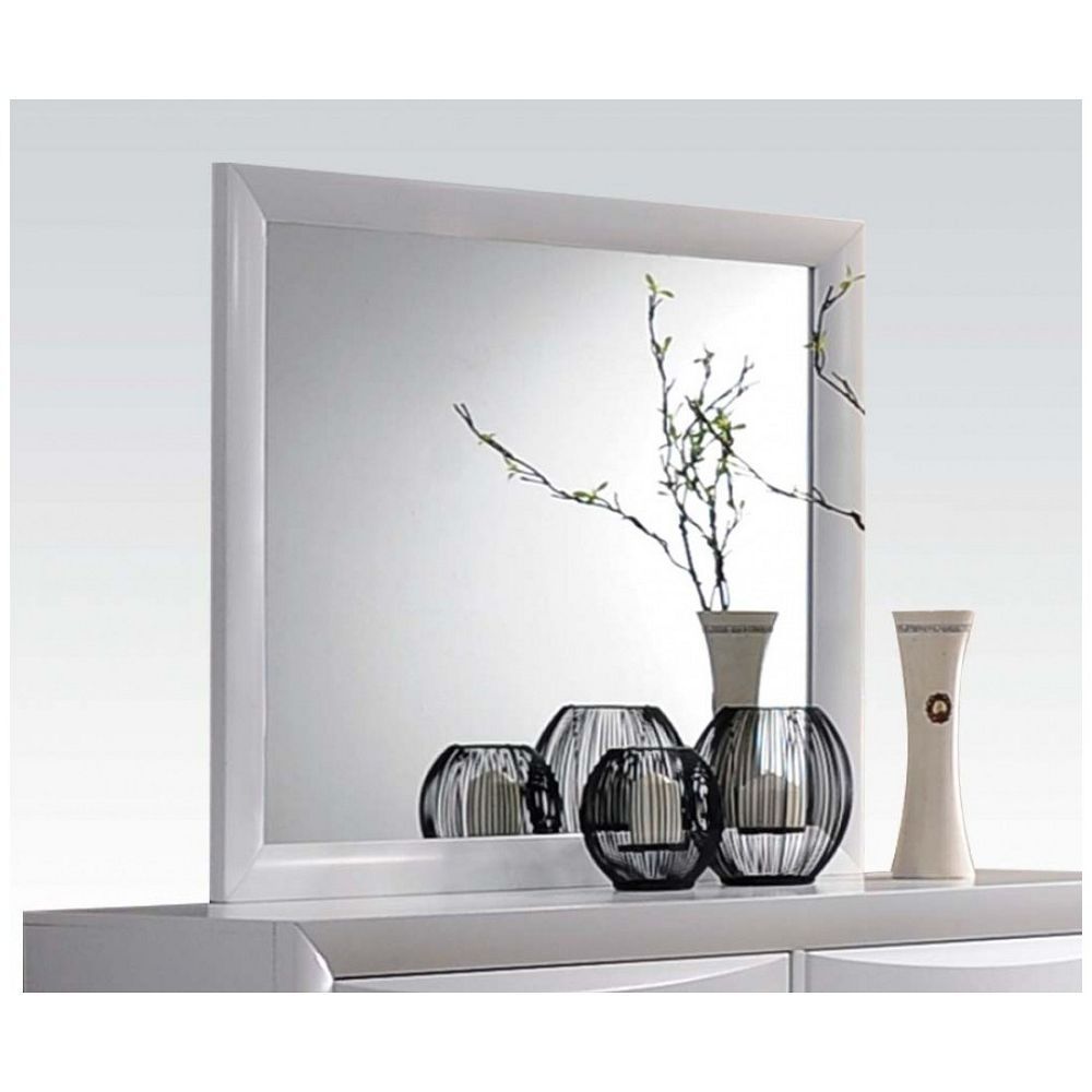 Ireland Mirror in White 21705