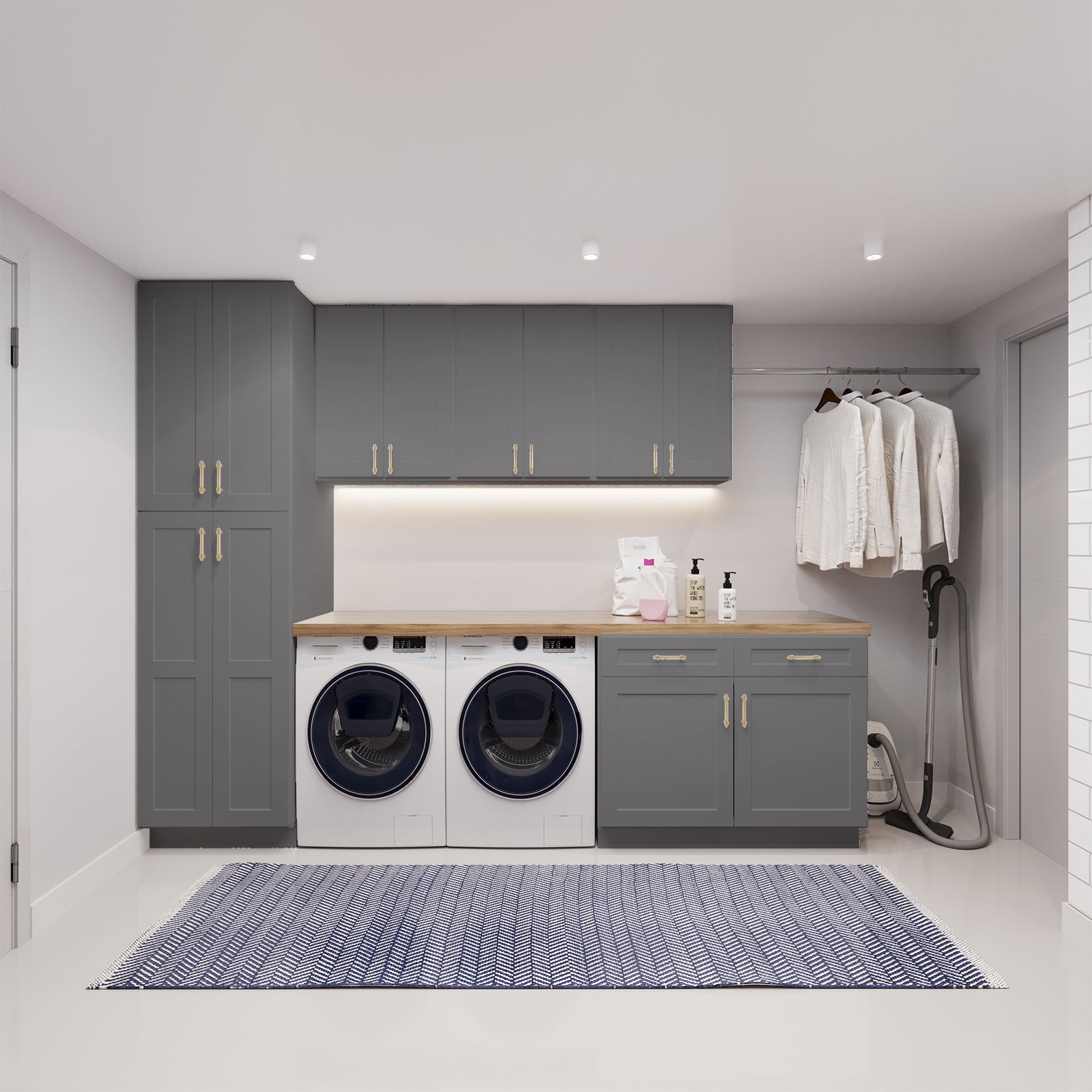 24"D Birch Solid Wood X 30"W X 34-1/2"H Base Kitchen Cabinet B30