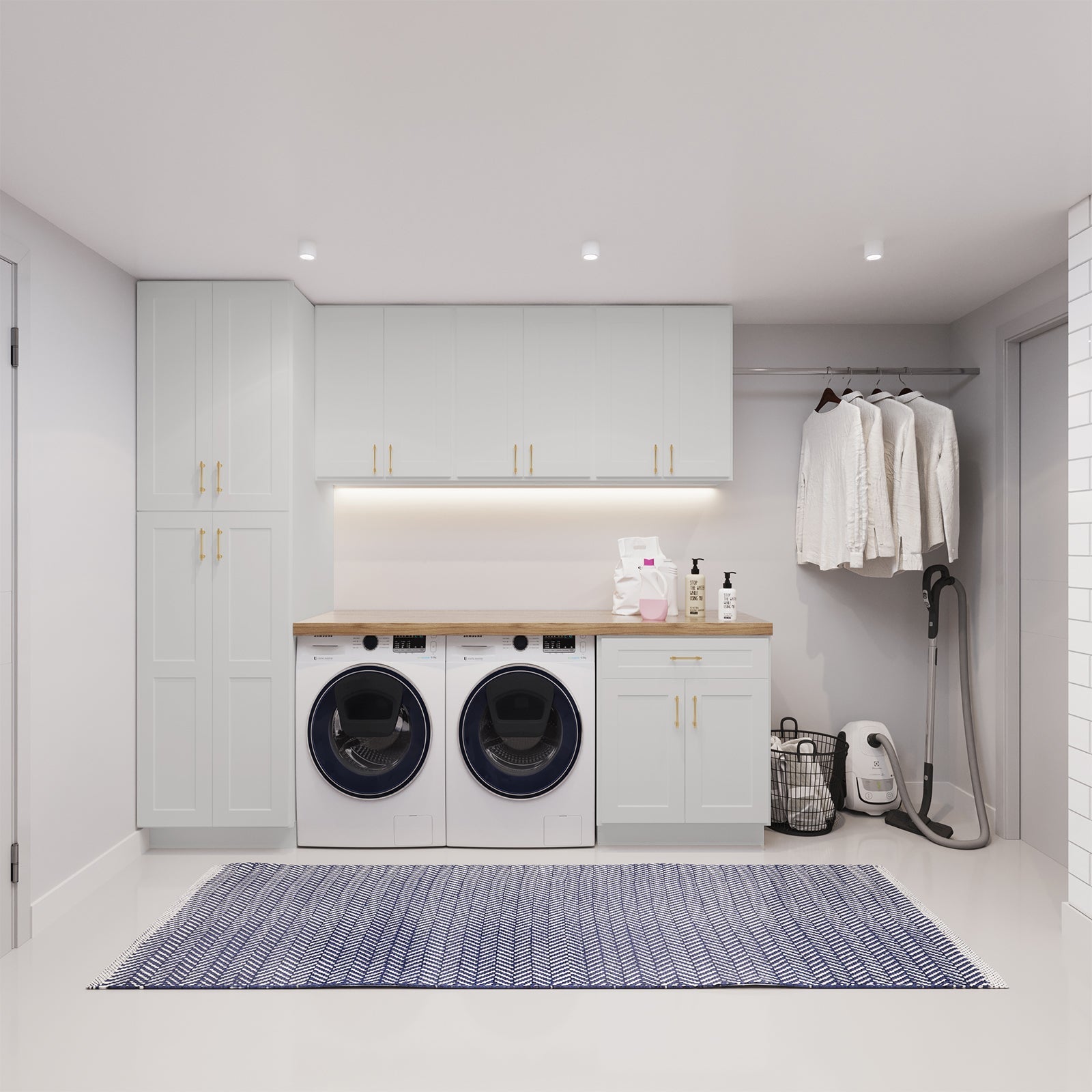 24"D Birch Solid Wood X 24"W X 34-1/2"H Base Kitchen Cabinet B24