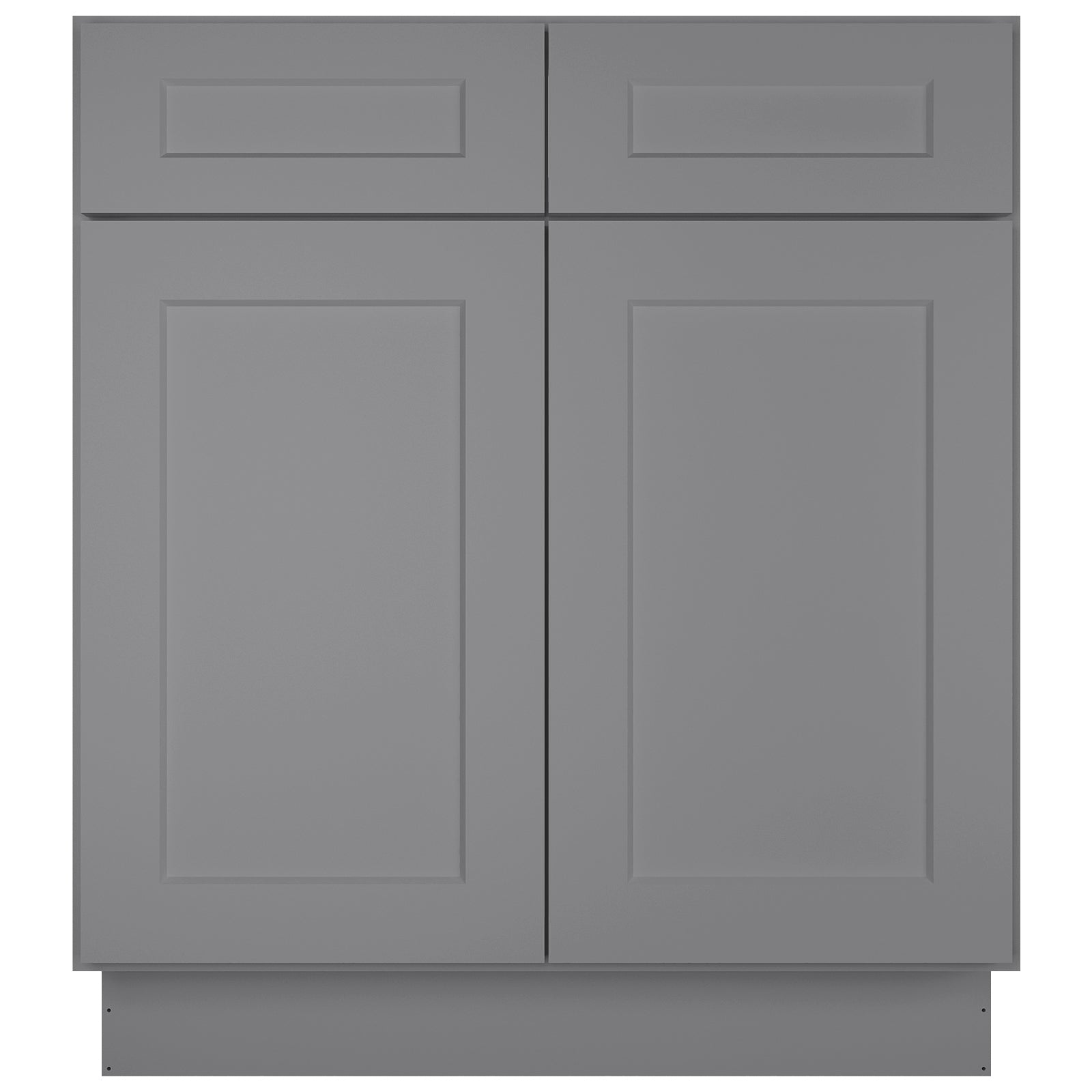 24"D*30"W*34.5"H Birch Solid Wood Sink Base Kitchen Cabinet SB30