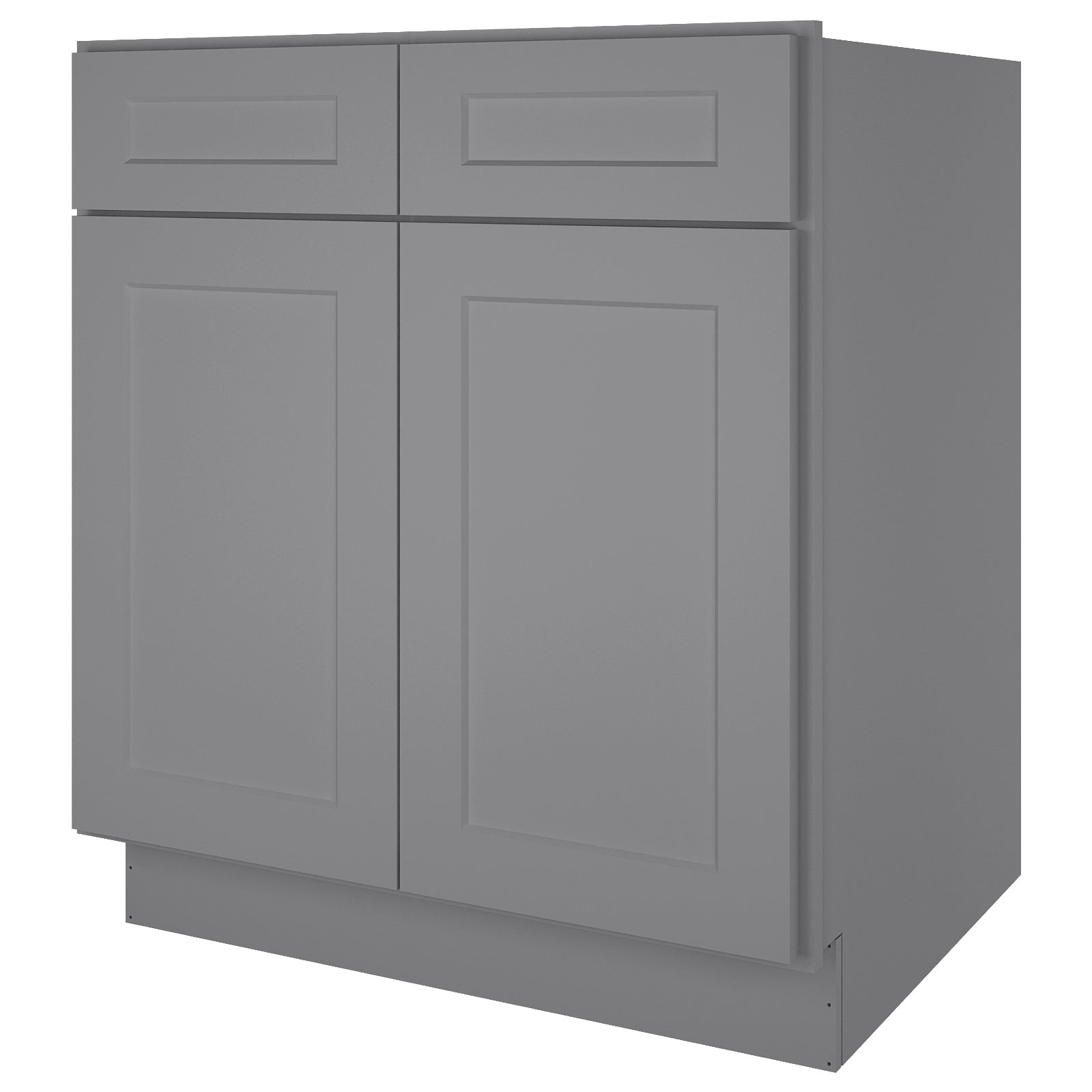 24"D*30"W*34.5"H Birch Solid Wood Sink Base Kitchen Cabinet SB30