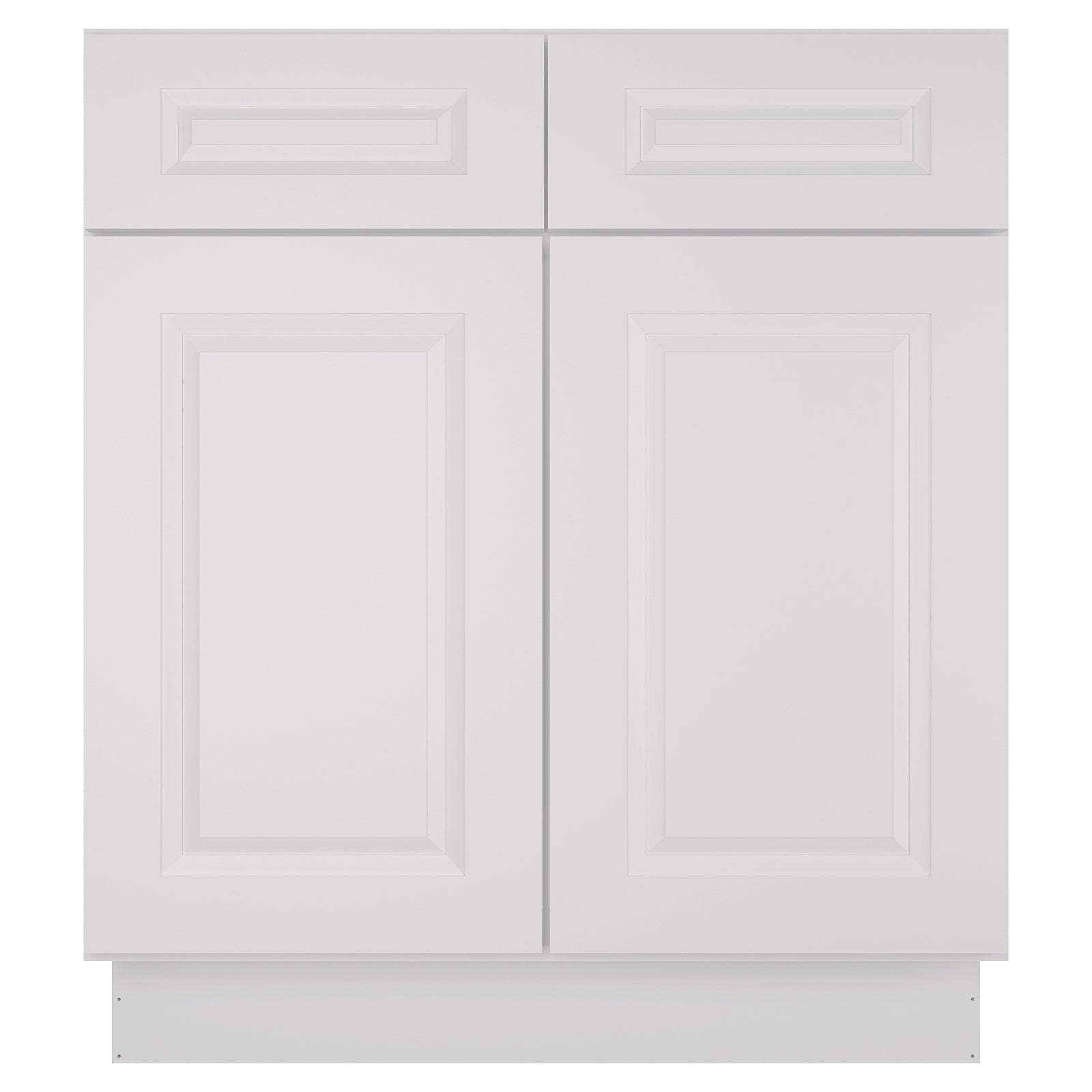 24"D*30"W*34.5"H Birch Solid Wood Sink Base Kitchen Cabinet SB30