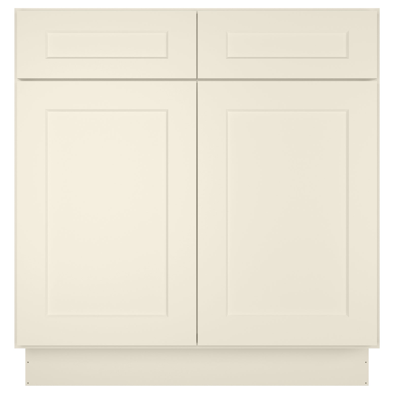 24"D*33"W*34.5"H Birch Solid Wood Sink Base Kitchen Cabinet SB33