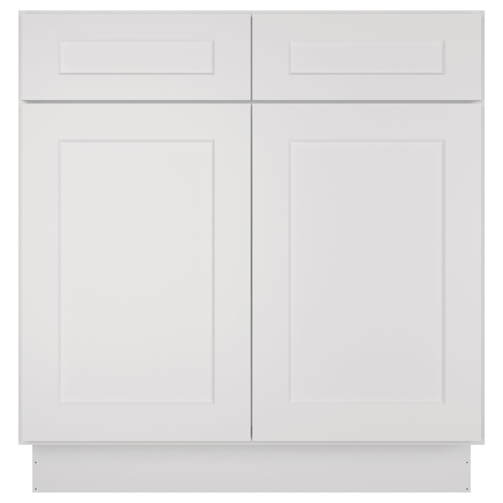 24"D*33"W*34.5"H Birch Solid Wood Sink Base Kitchen Cabinet SB33