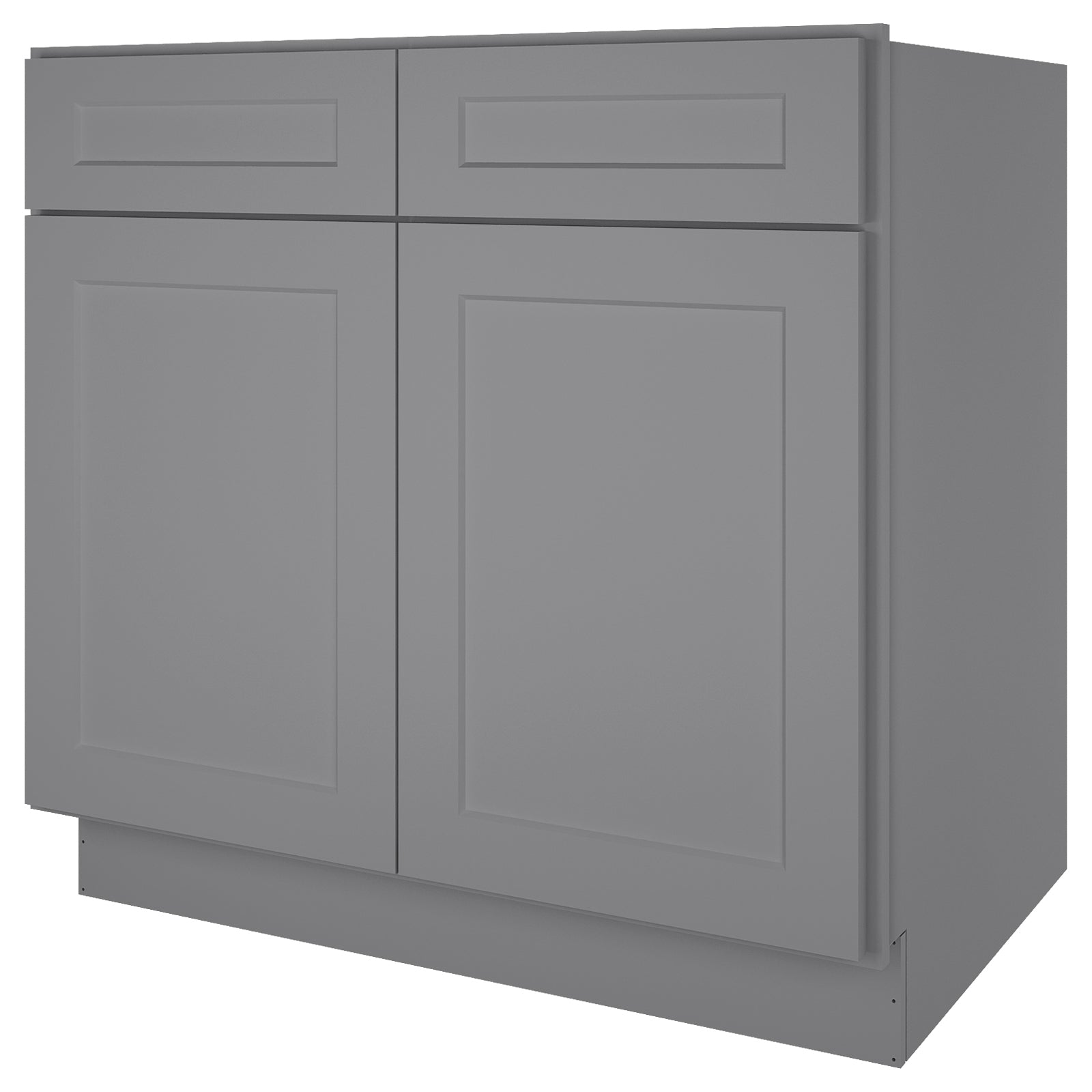 24"D*36"W*34.5"H Birch Solid Wood Sink Base Kitchen Cabinet SB36