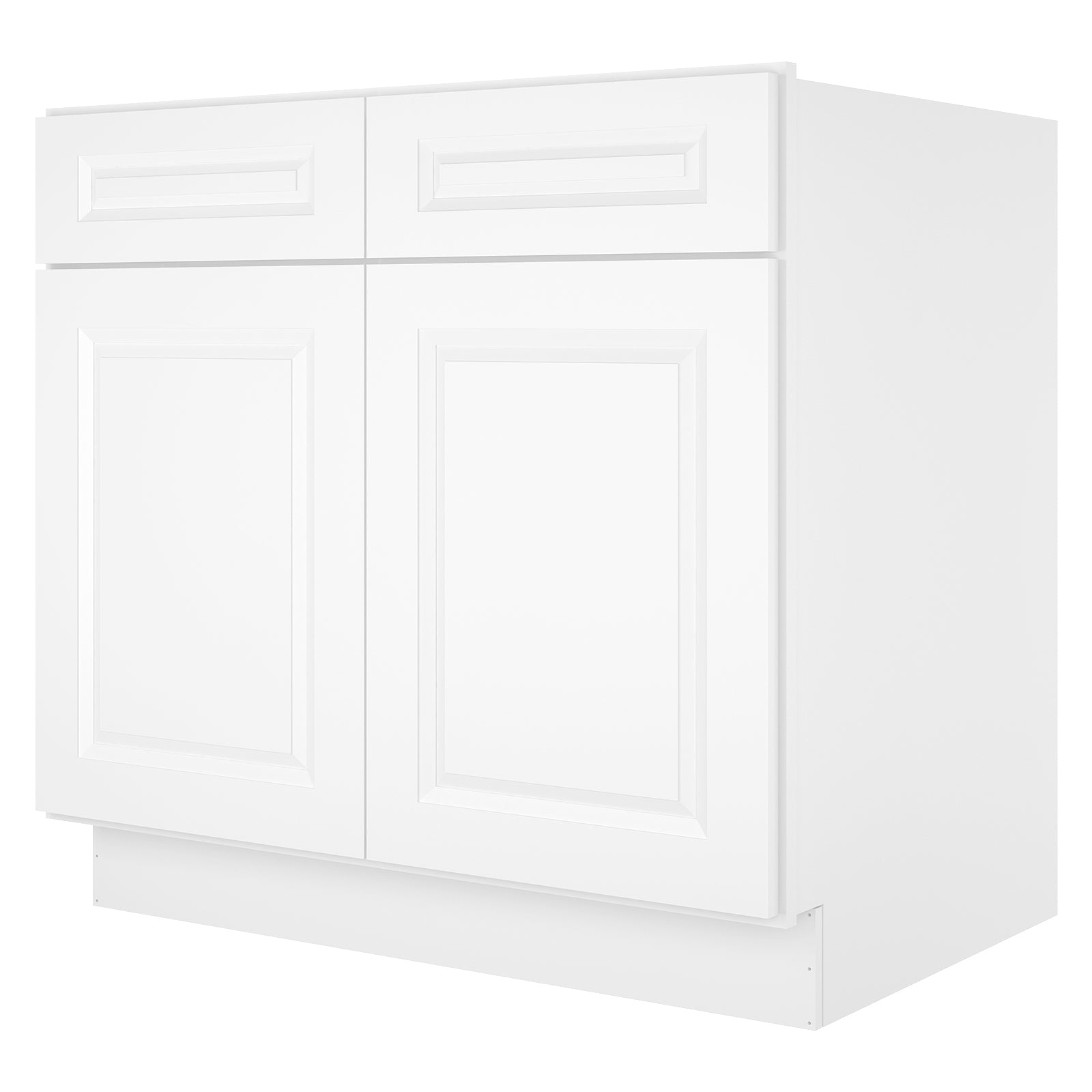 24"D*36"W*34.5"H Birch Solid Wood Sink Base Kitchen Cabinet SB36