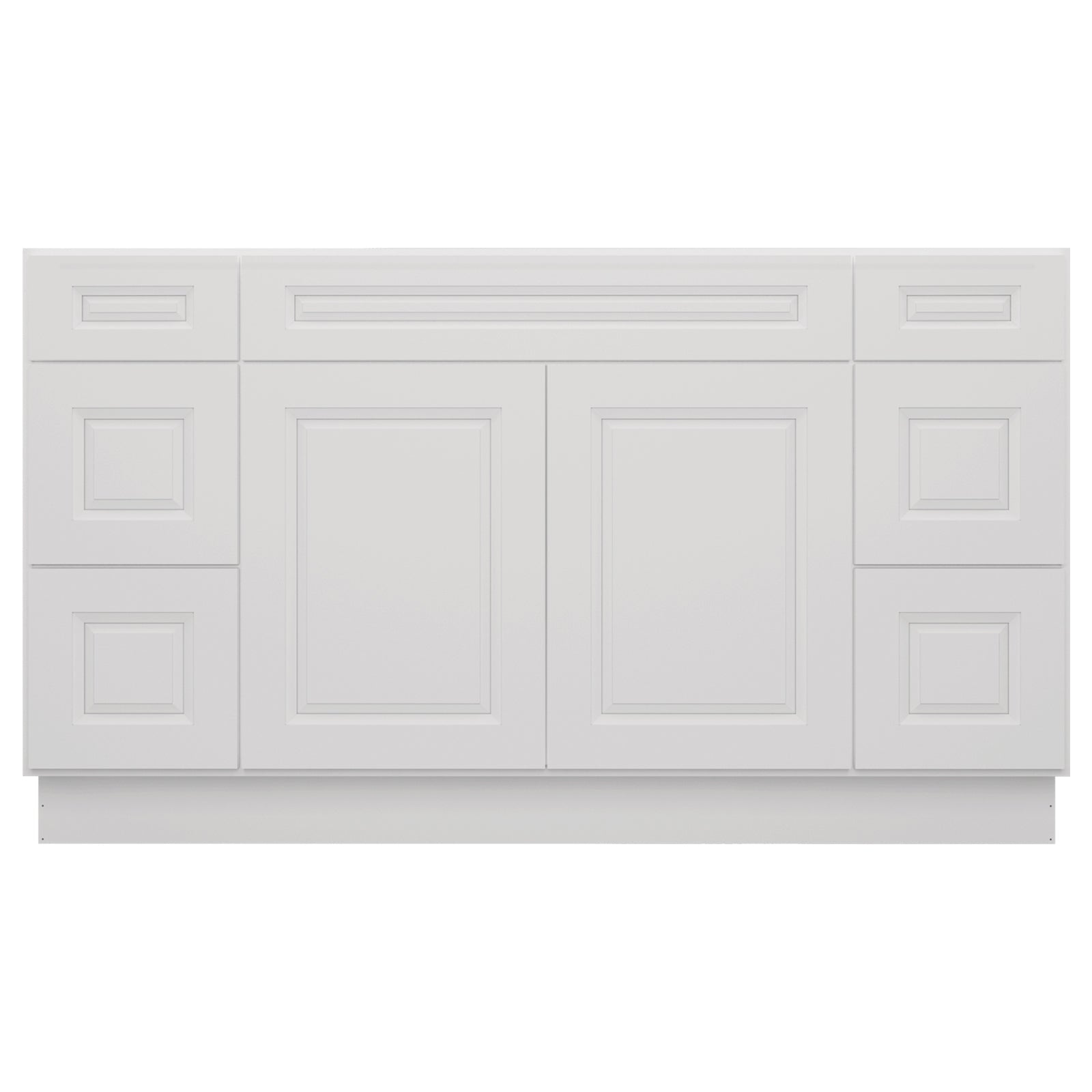21"D Birch Solid Wood X48"W X 21"D X 34-1/2"H Bath Vanity Sink Drawer Cabinet without Top VDDB48